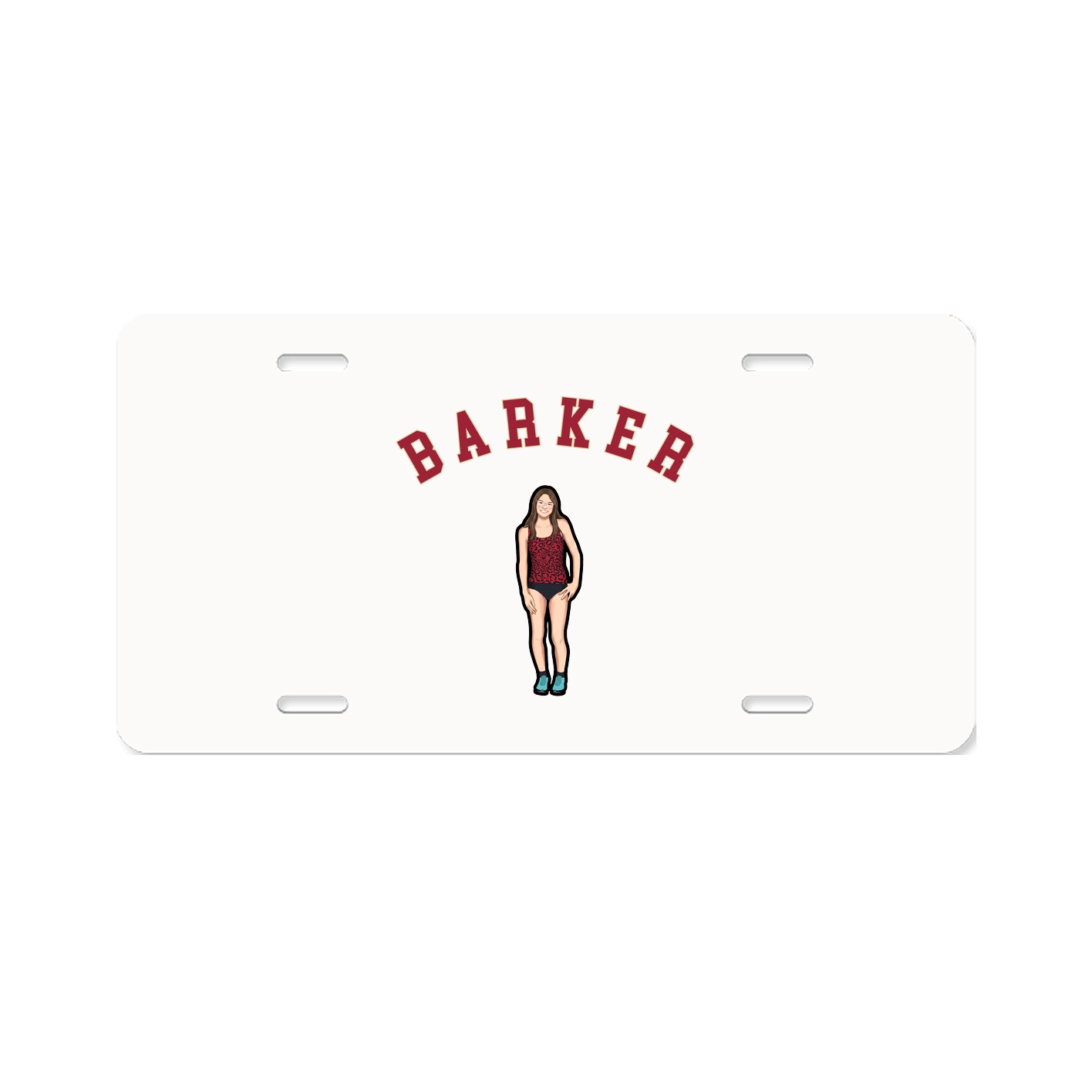 License Plate — Shirsey Arch in Classic
