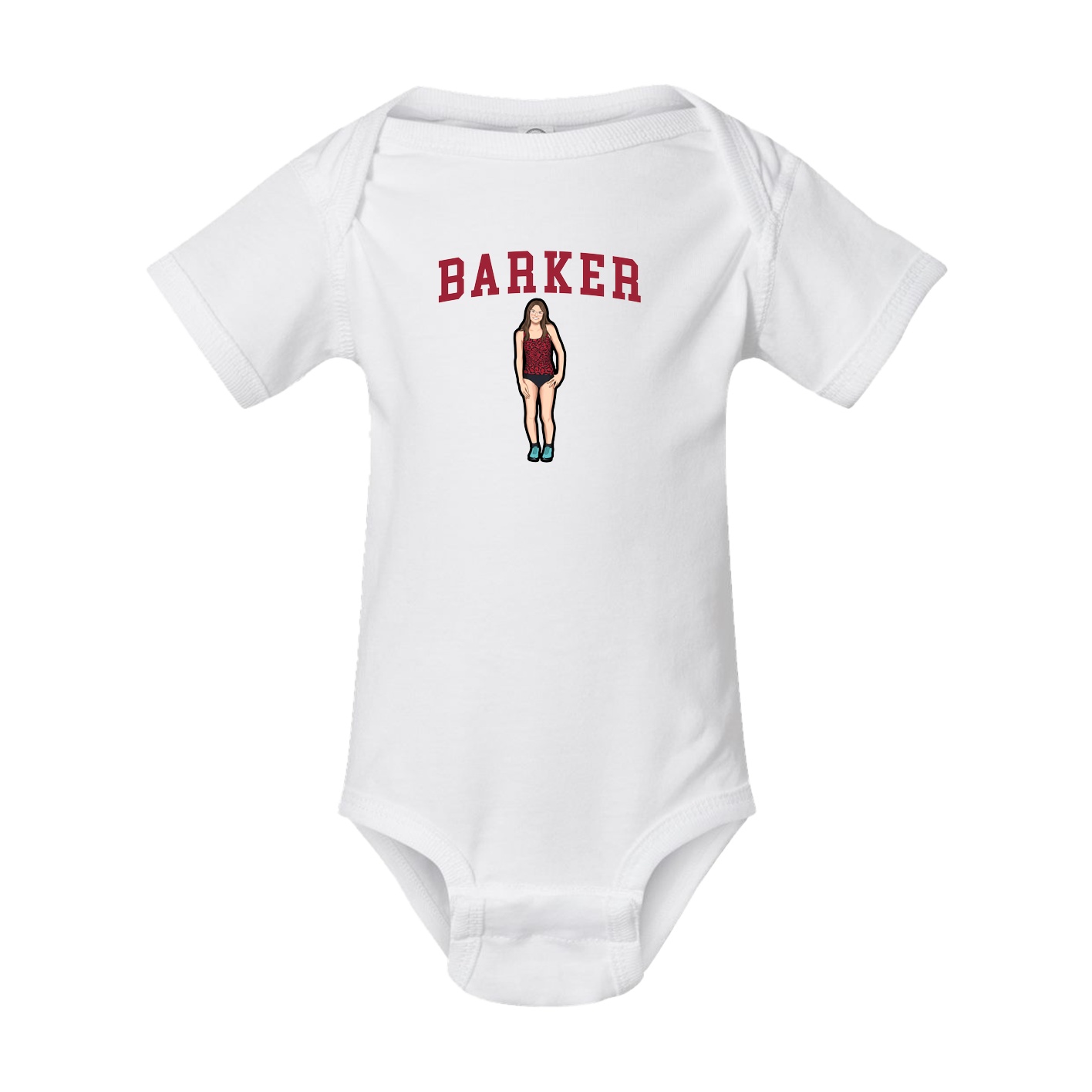 Baby Onesie — Shirsey in White