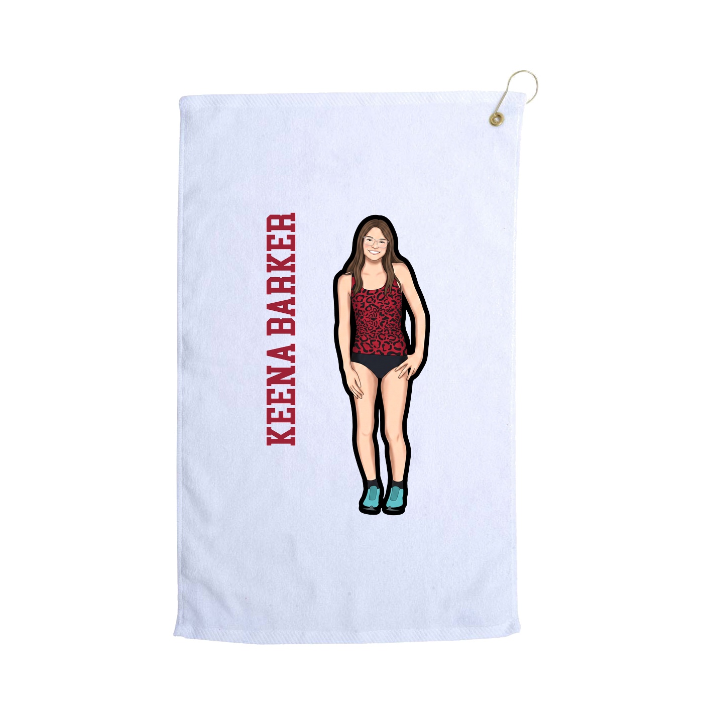 Terry Velour Golf Towel