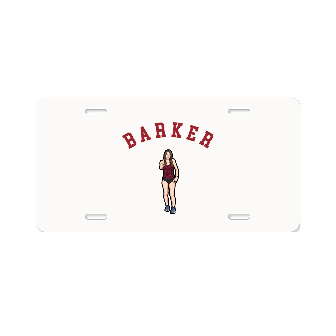 License Plate — Shirsey Arch in Classic
