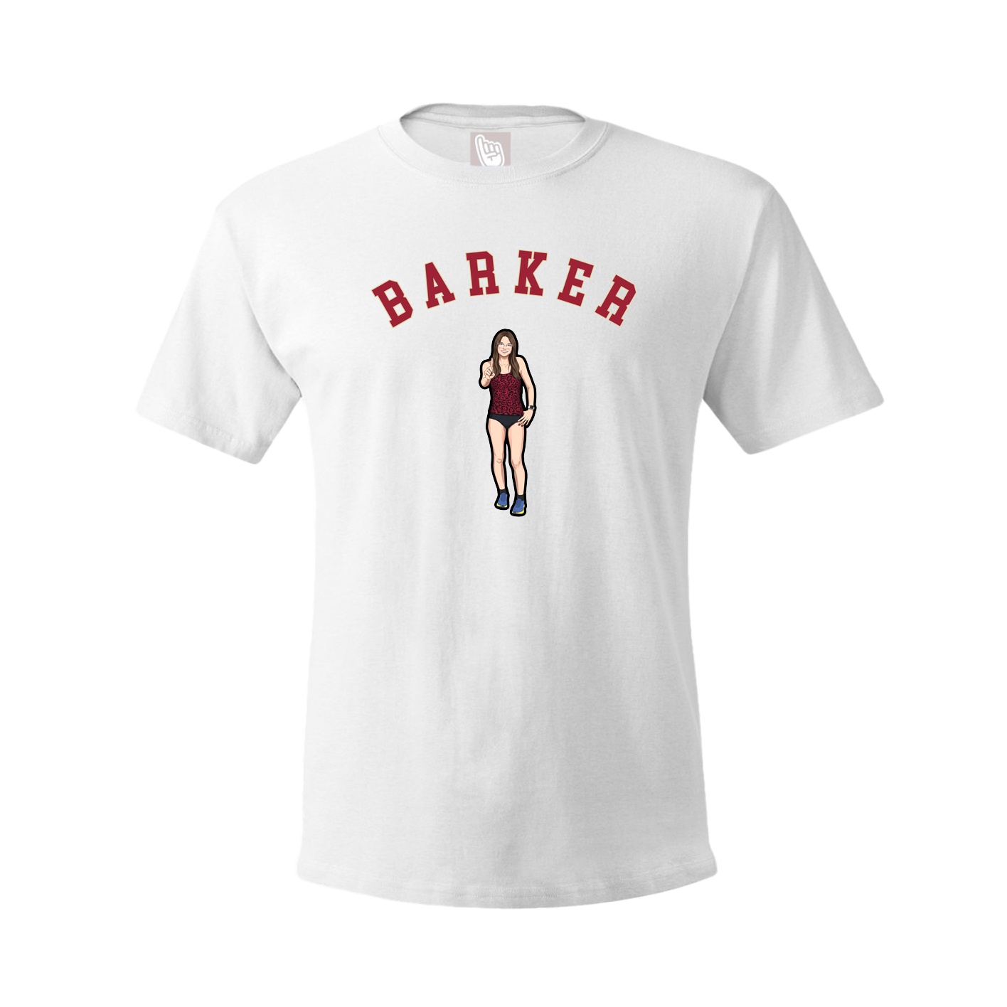Youth Tee — Shirsey Arch in White