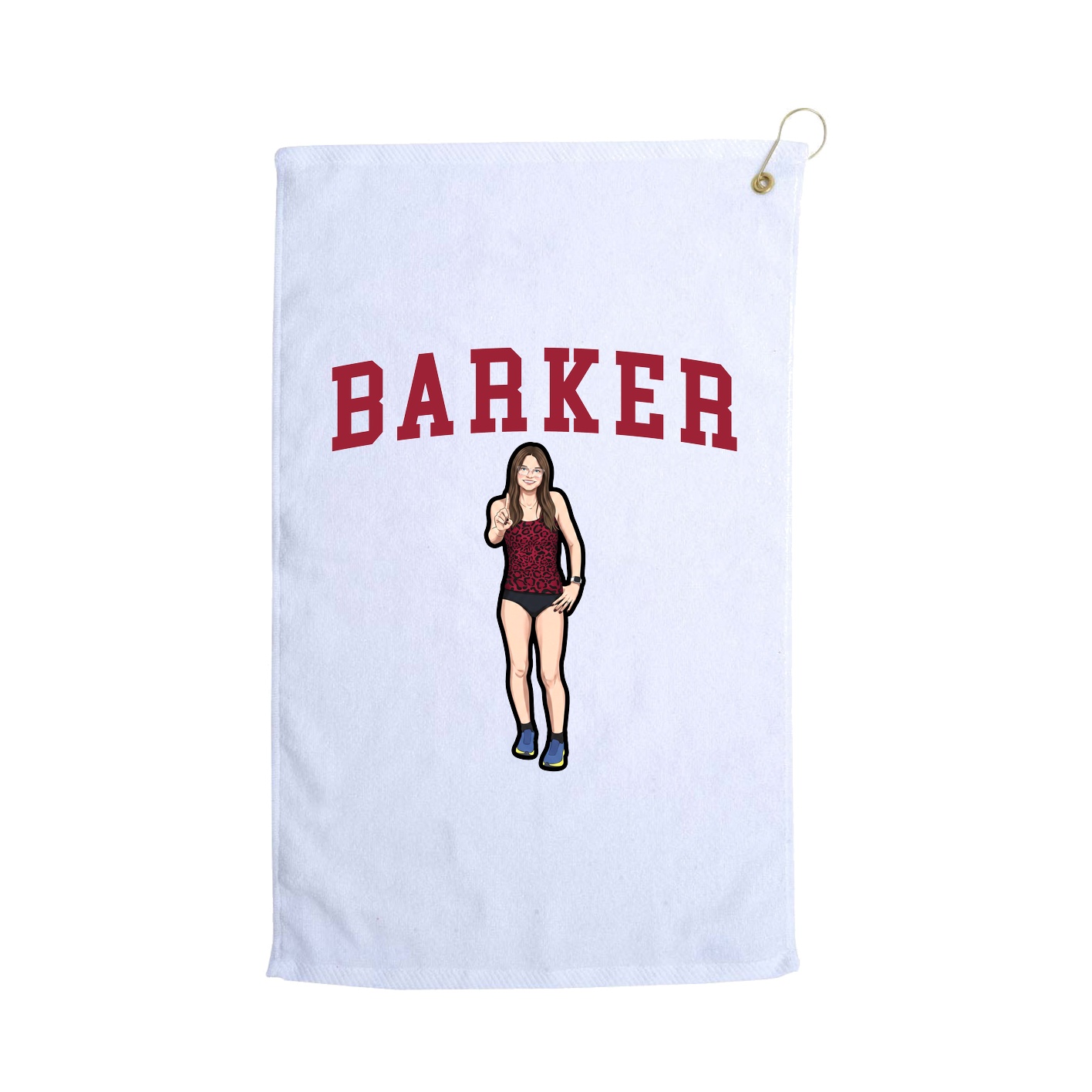 Golf Towel — Shirsey in White