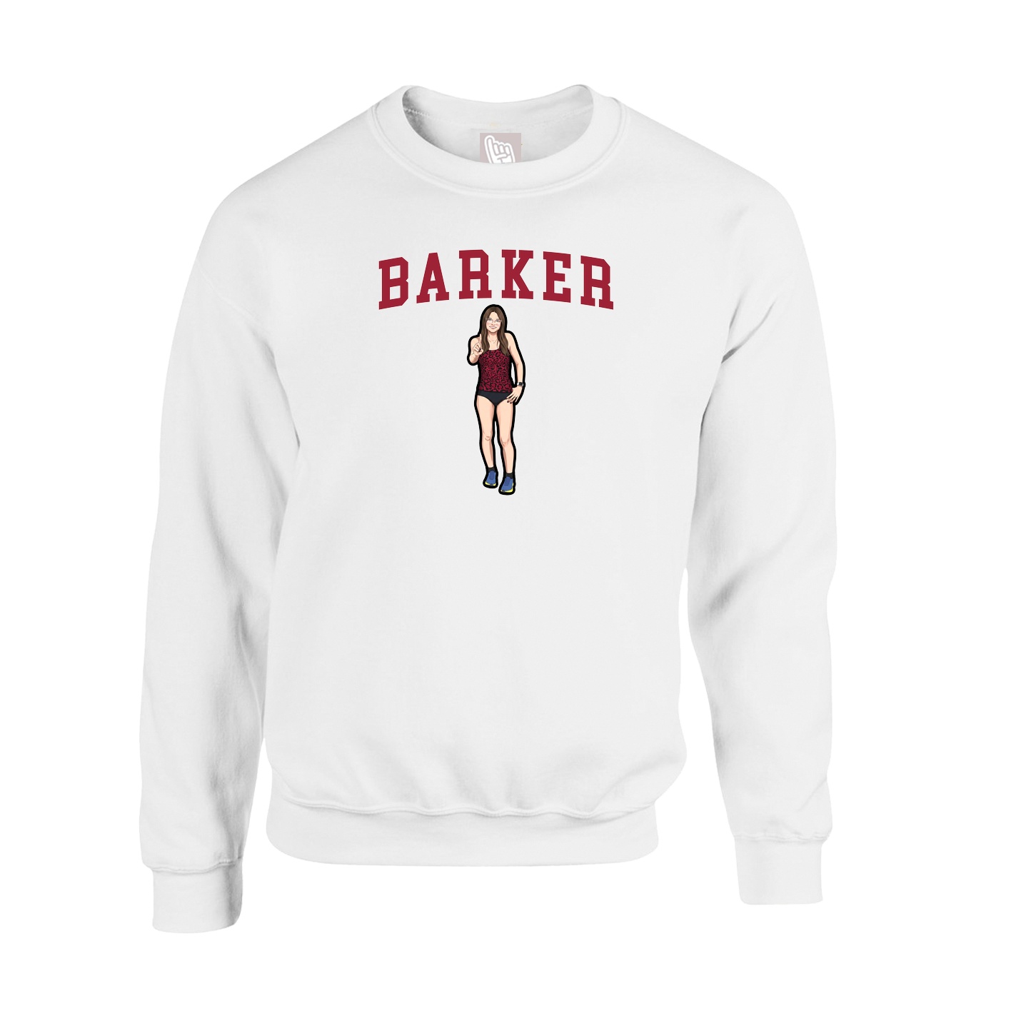 Fleece Crew — Shirsey in White
