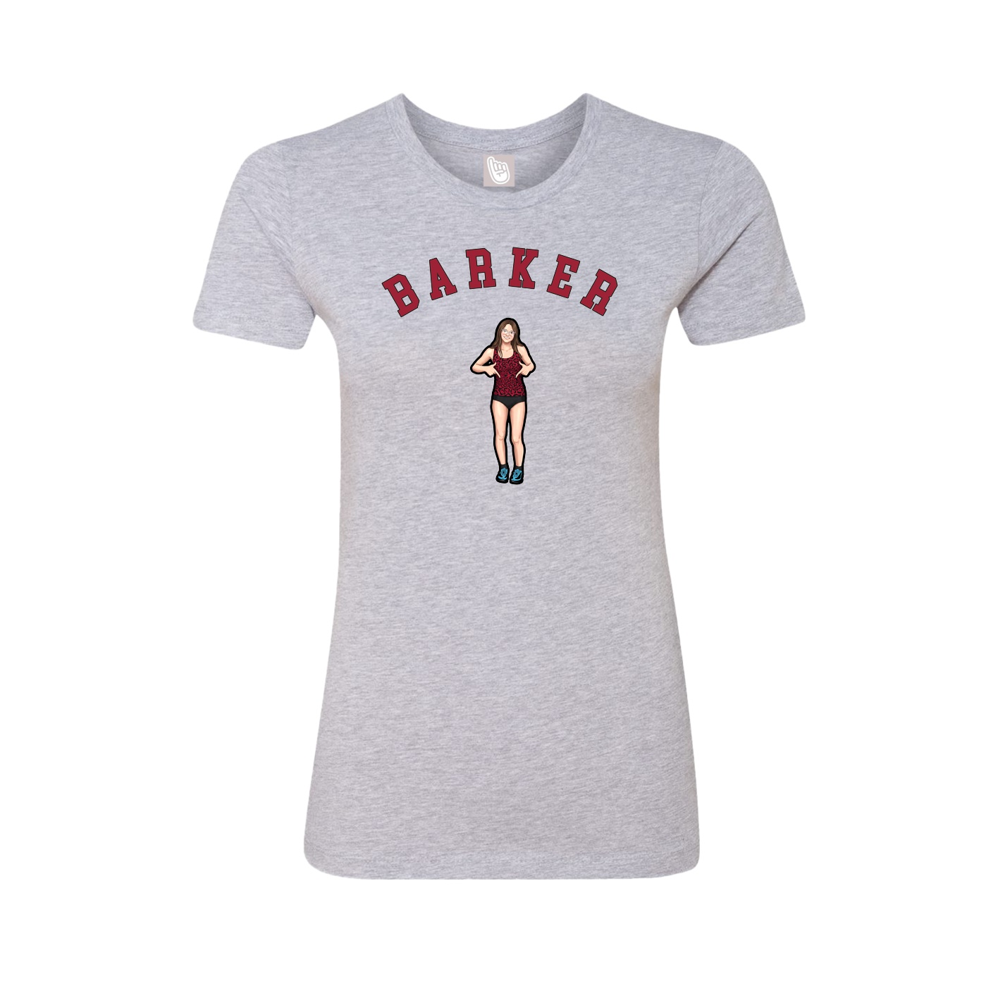 Womens Tee — Shirsey Arch in Grey