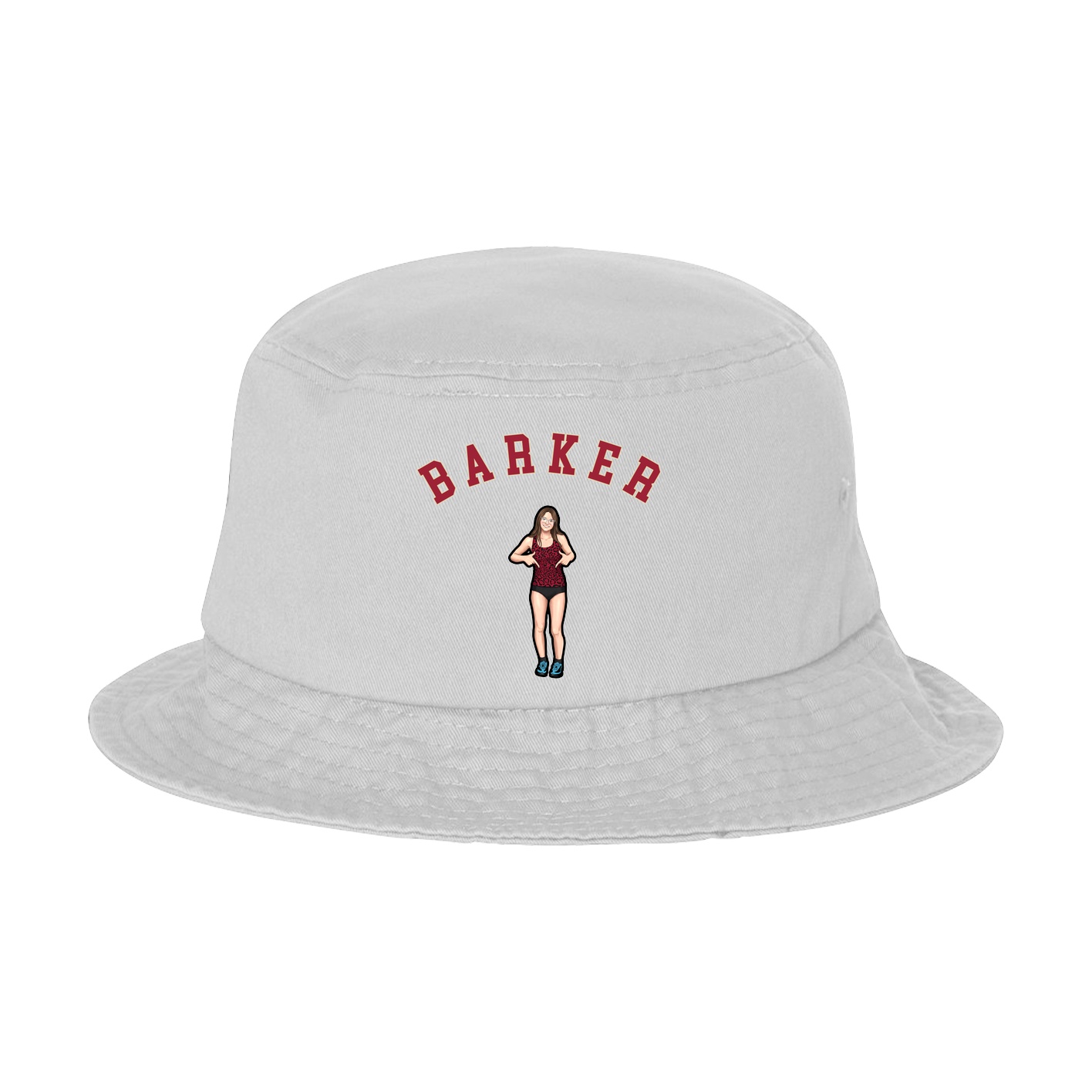 Bucket Cap — Shirsey Arch in White