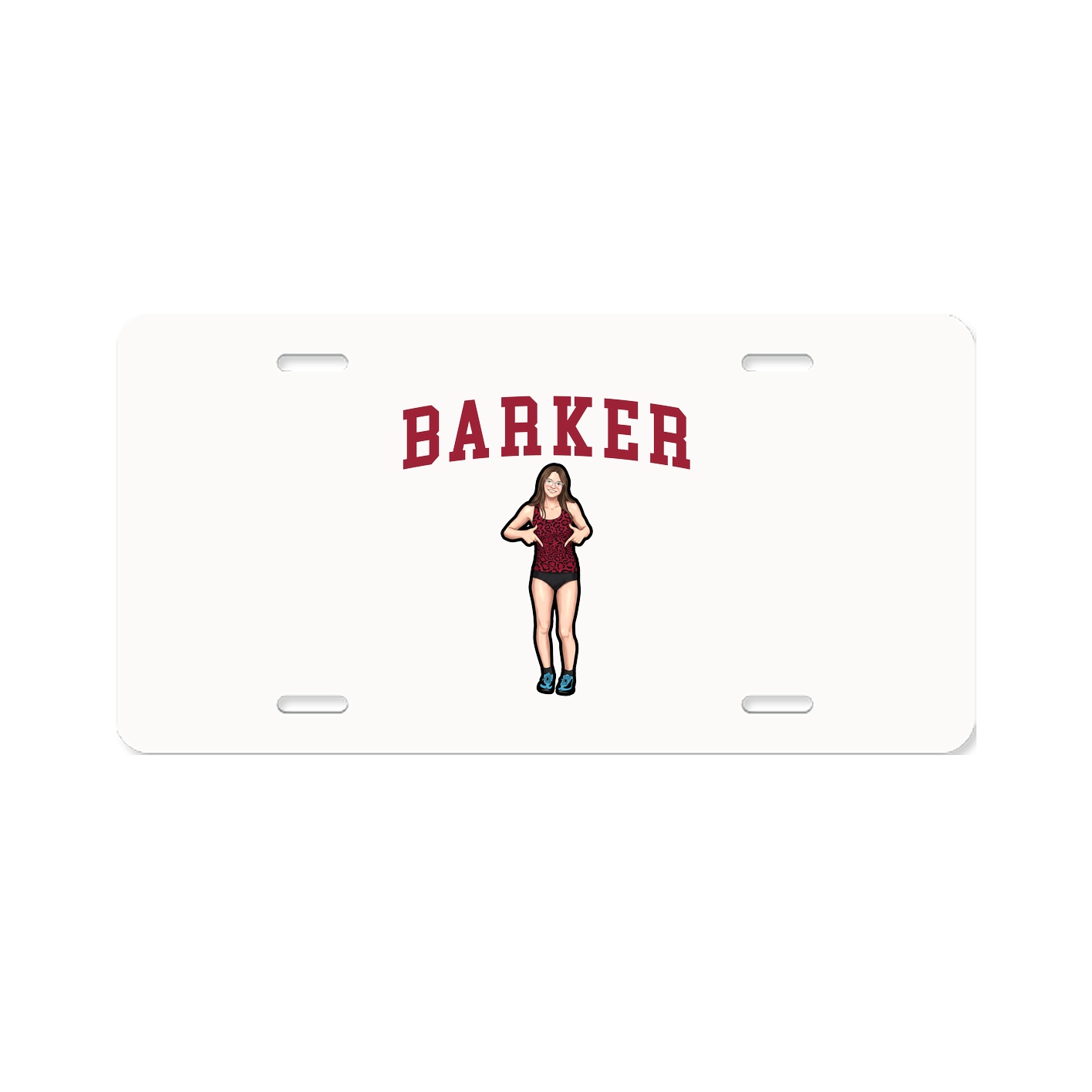 License Plate — Shirsey in Classic