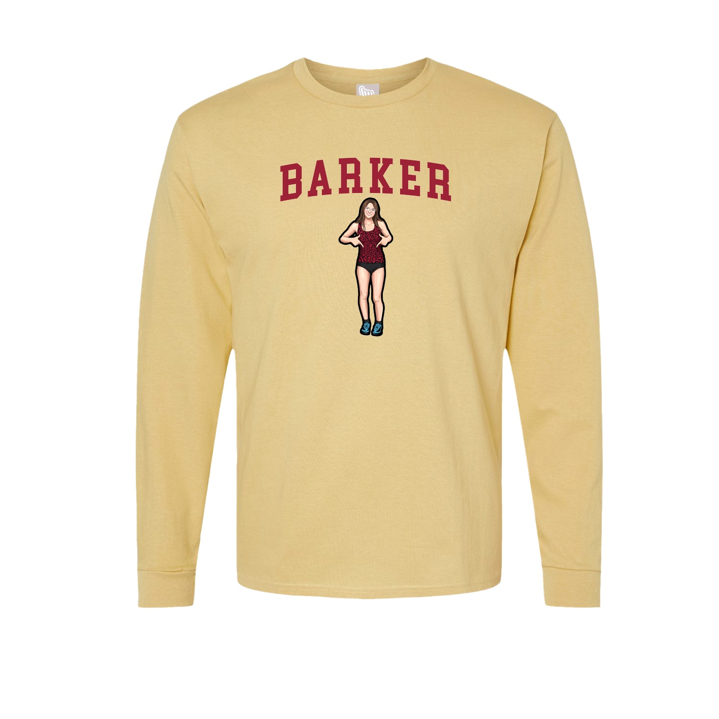 Long Sleeve Tee — Shirsey in Vegas Gold