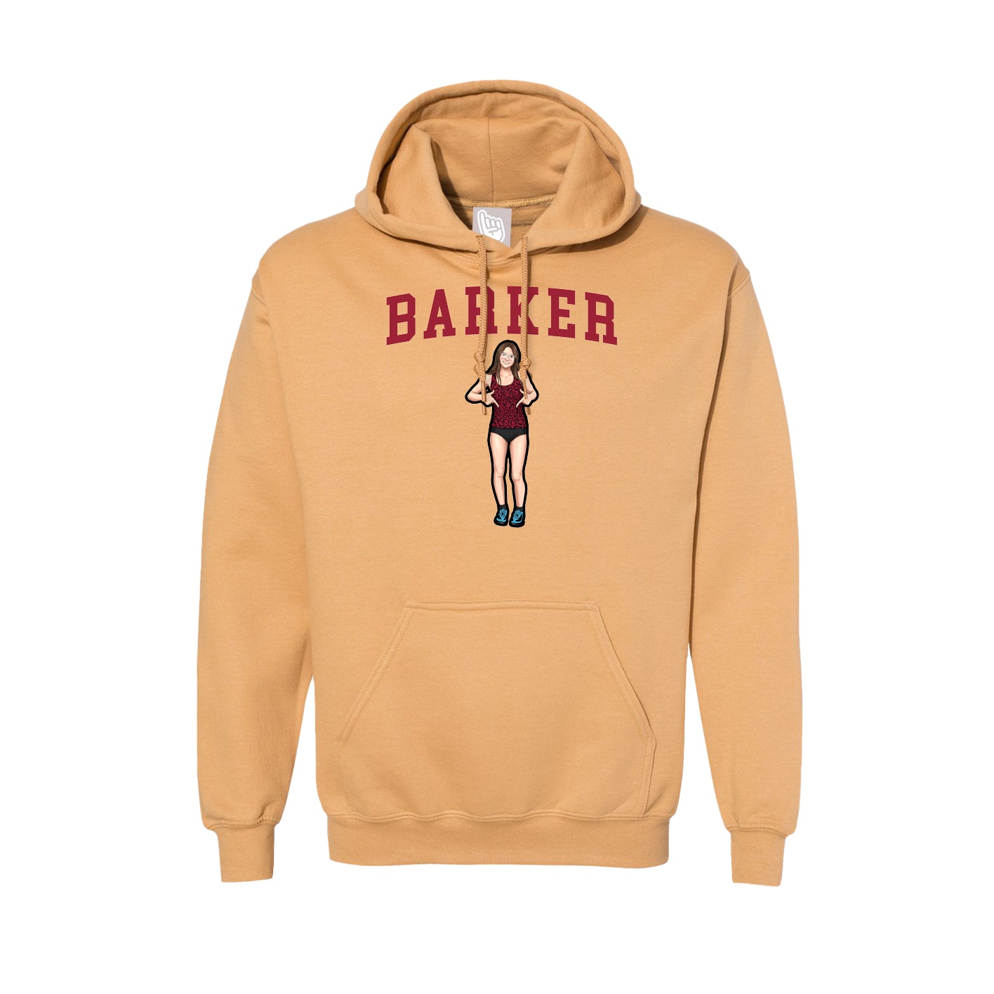 Hoodie — Shirsey in Vegas Gold