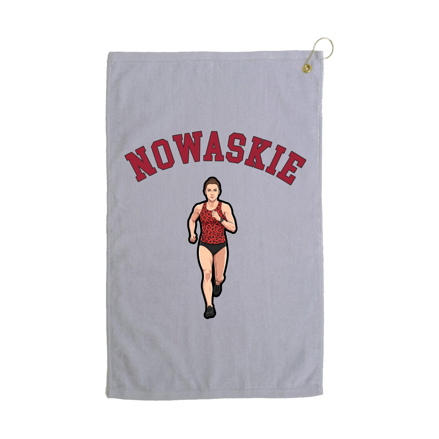 Golf Towel — Shirsey Arch in Grey