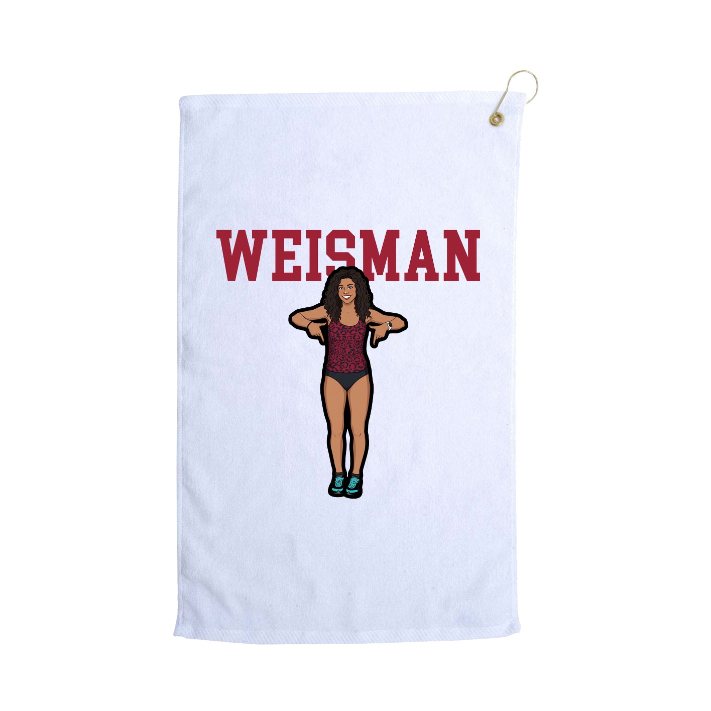 Golf Towel — Shirsey in White
