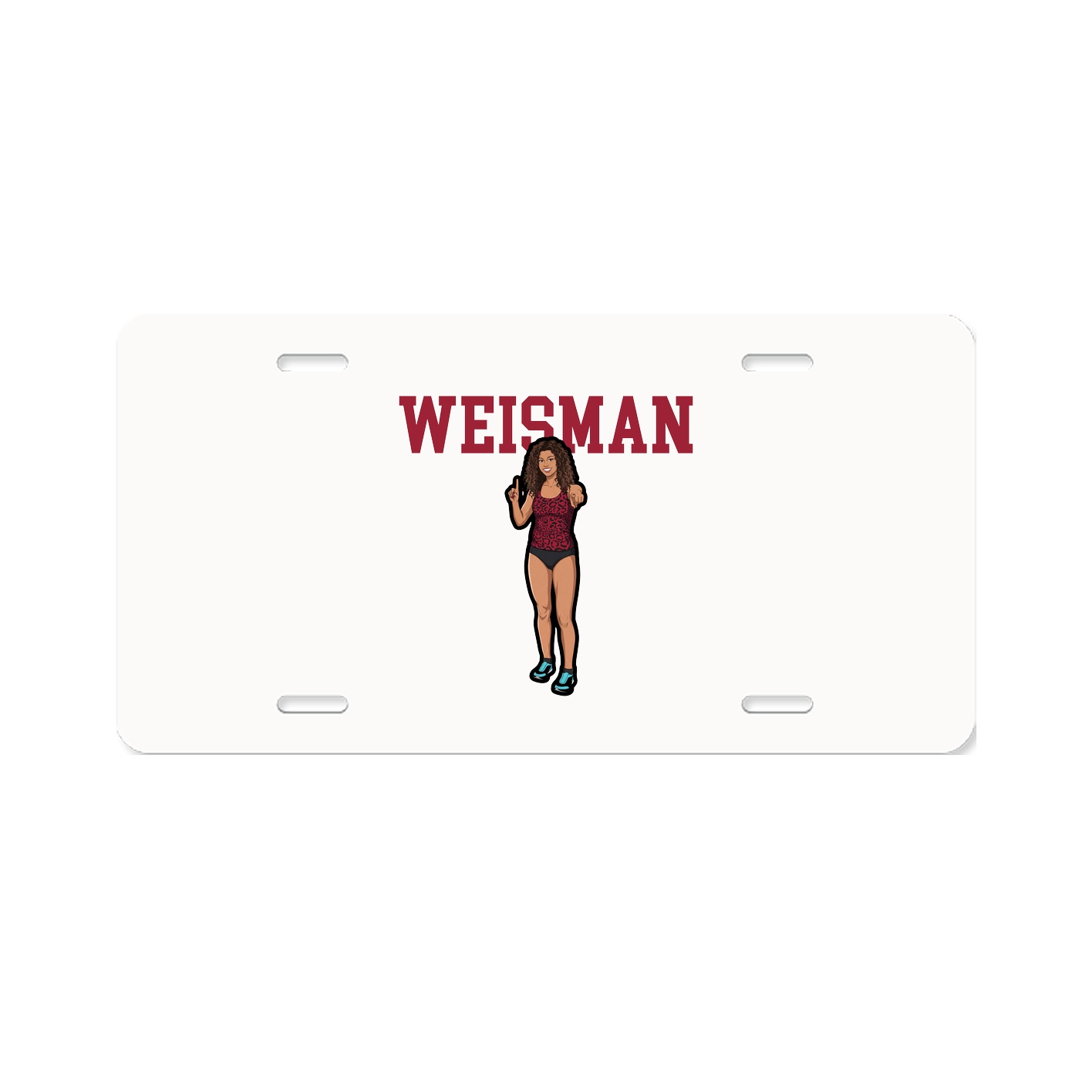 License Plate — Shirsey in Classic
