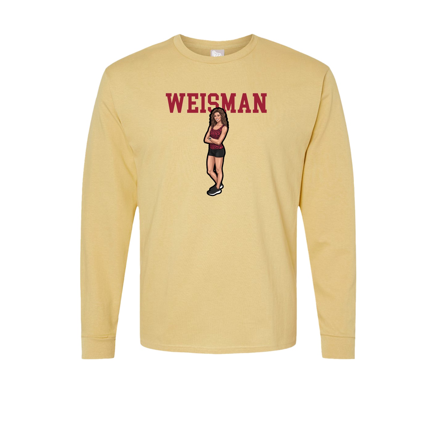 Long Sleeve Tee — Shirsey in Vegas Gold