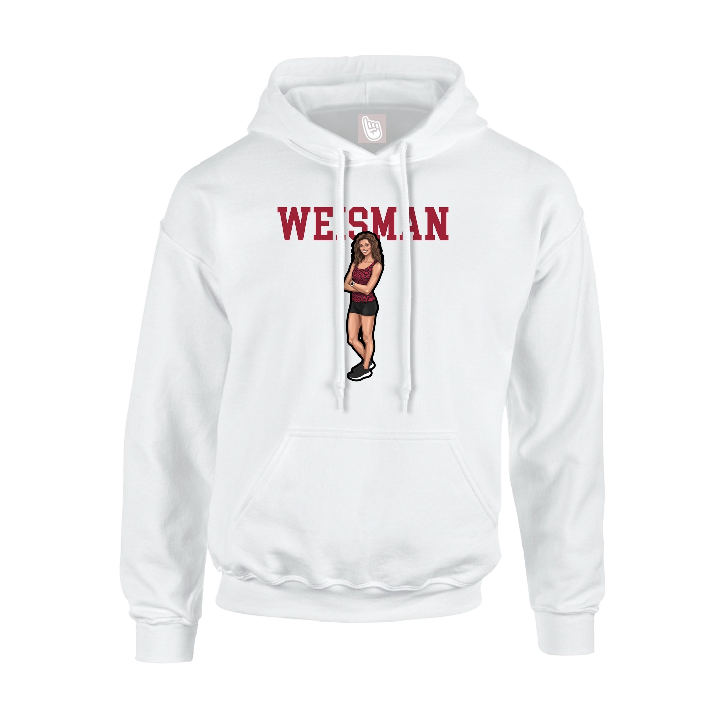 Youth Hoodie — Shirsey in White