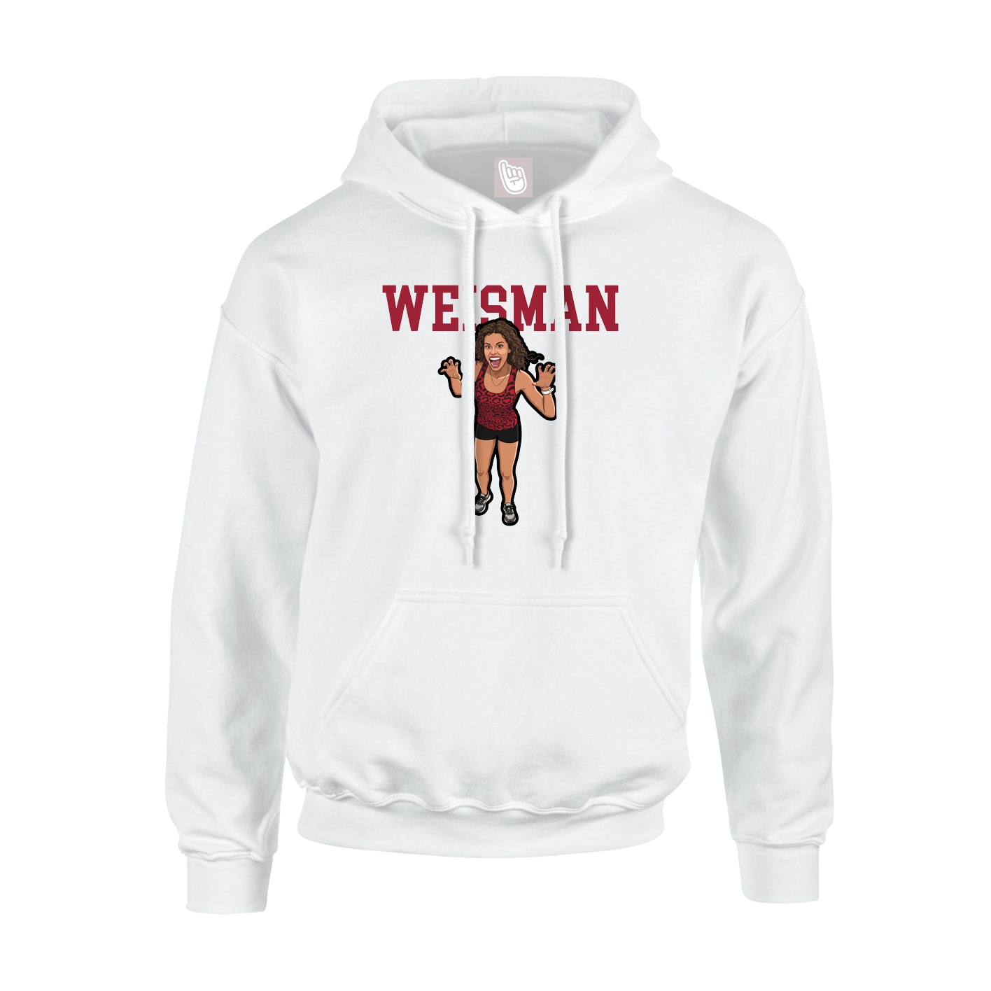 Youth Hoodie — Shirsey in White