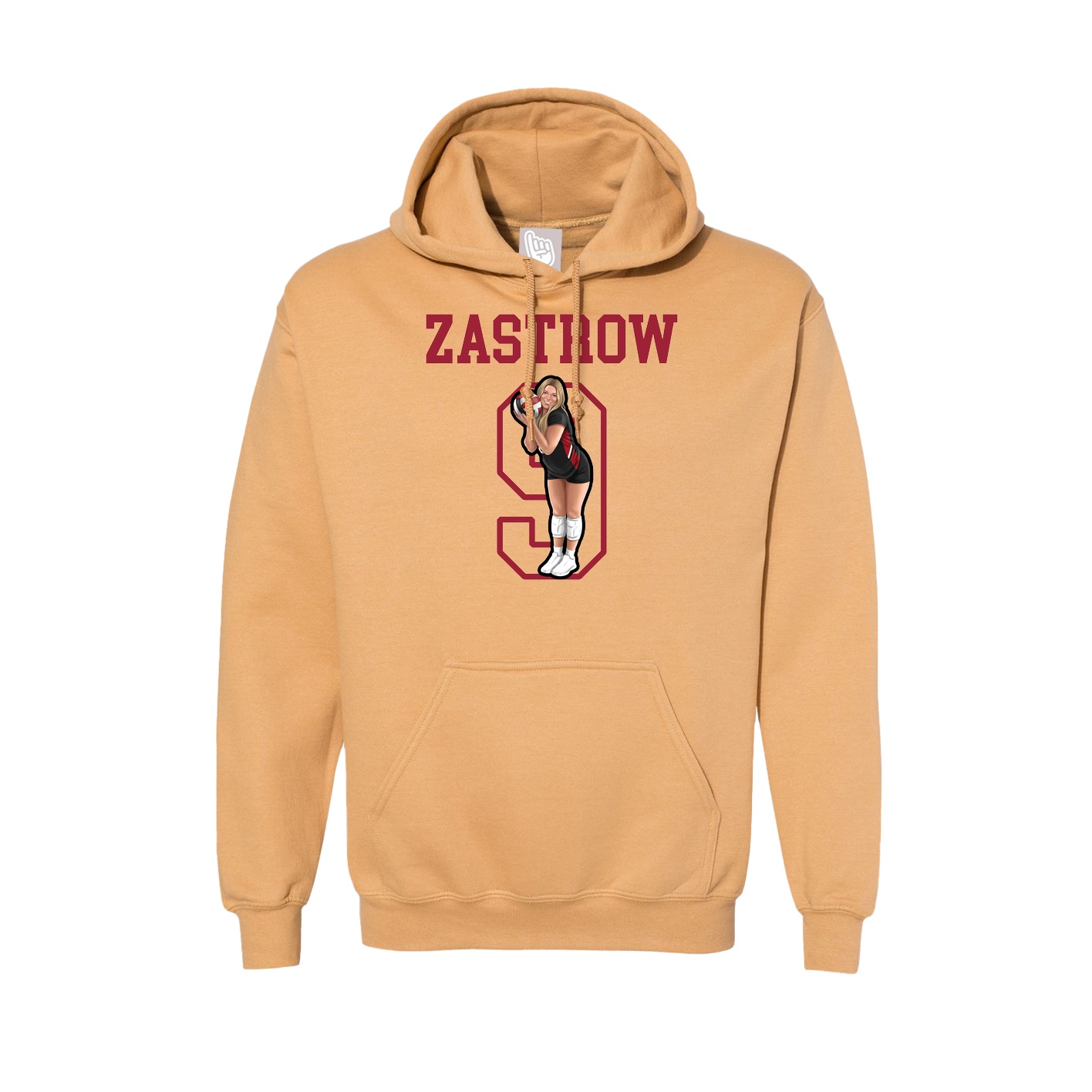 Hoodie — Shirsey in Vegas Gold