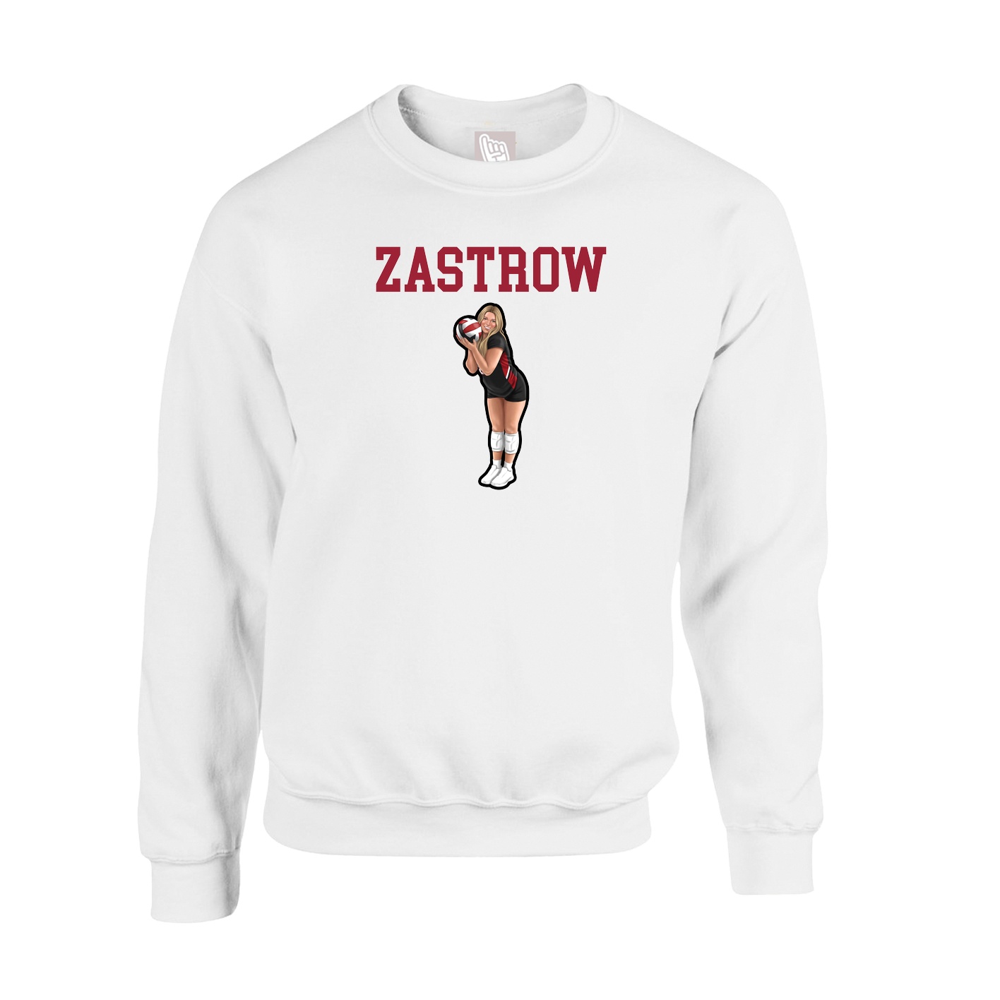 Fleece Crew — Shirsey in White