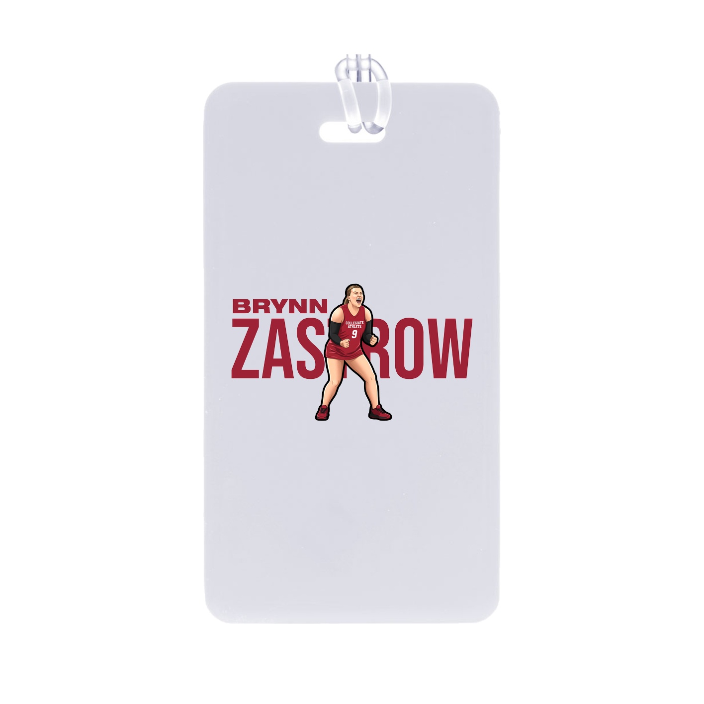 Bag Tag — Player Name in Classic
