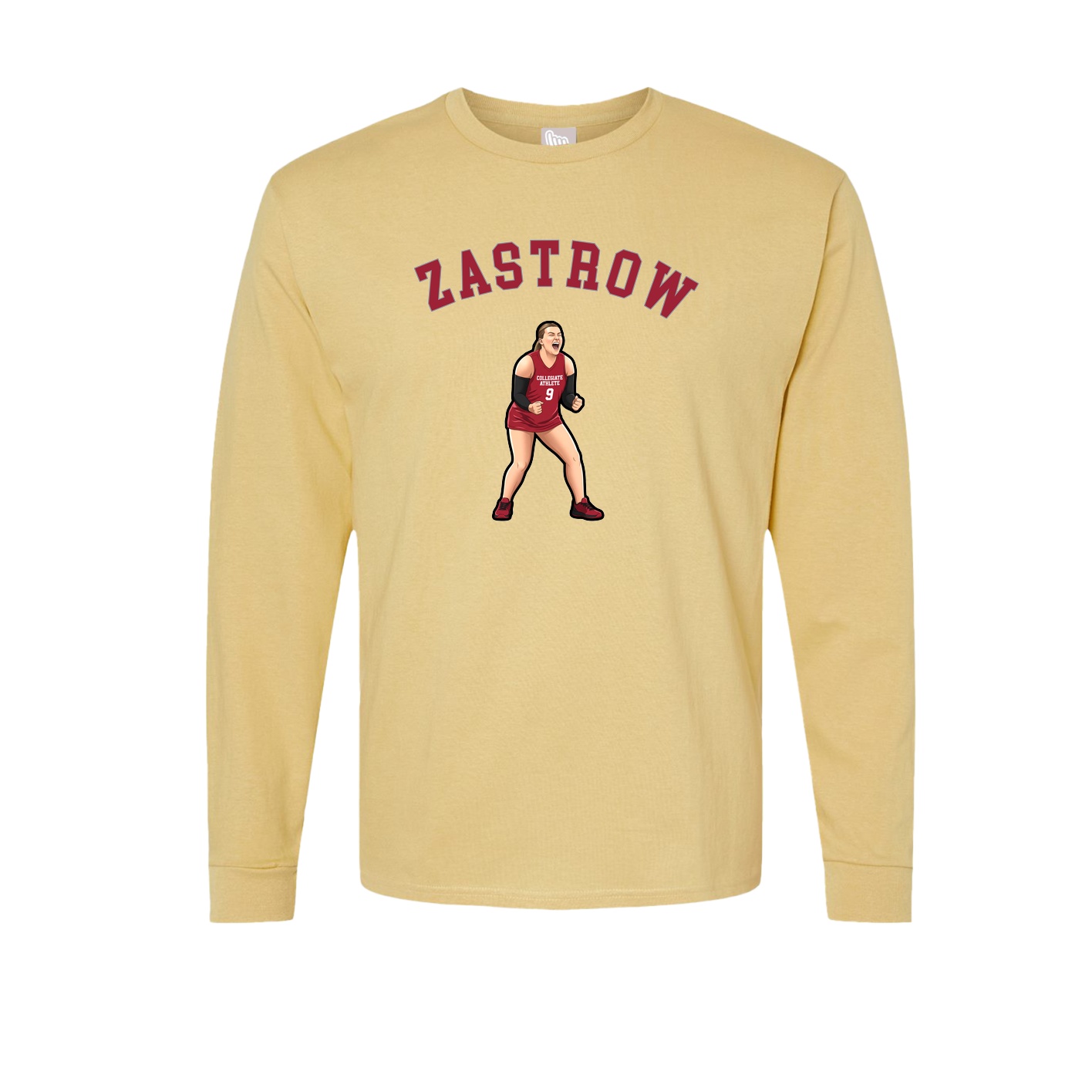 Long Sleeve Tee — Shirsey Arch in Vegas Gold