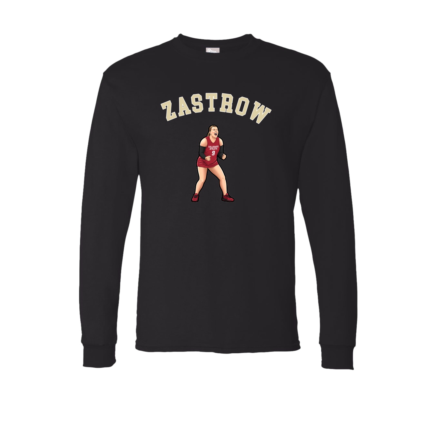 Long Sleeve Tee — Shirsey Arch in Black