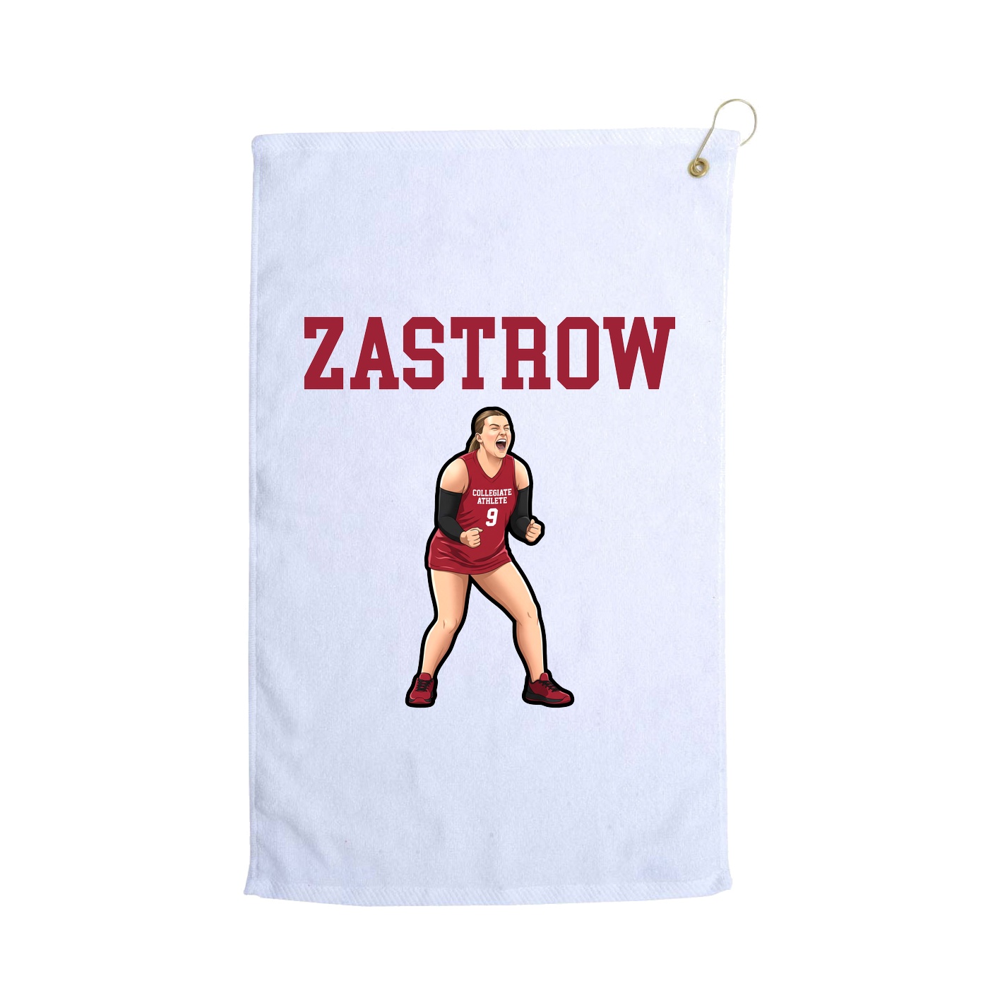 Golf Towel — Shirsey in White