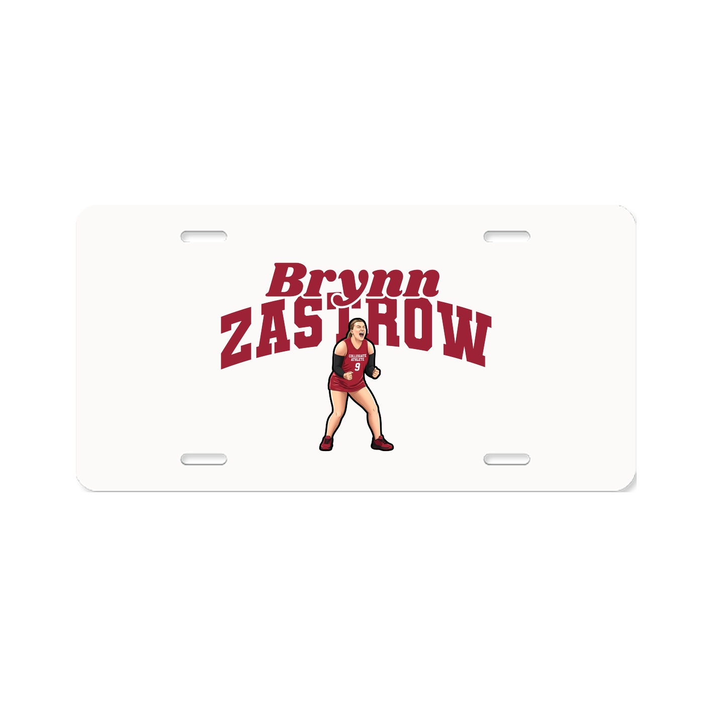 License Plate — Signature Arch in Classic