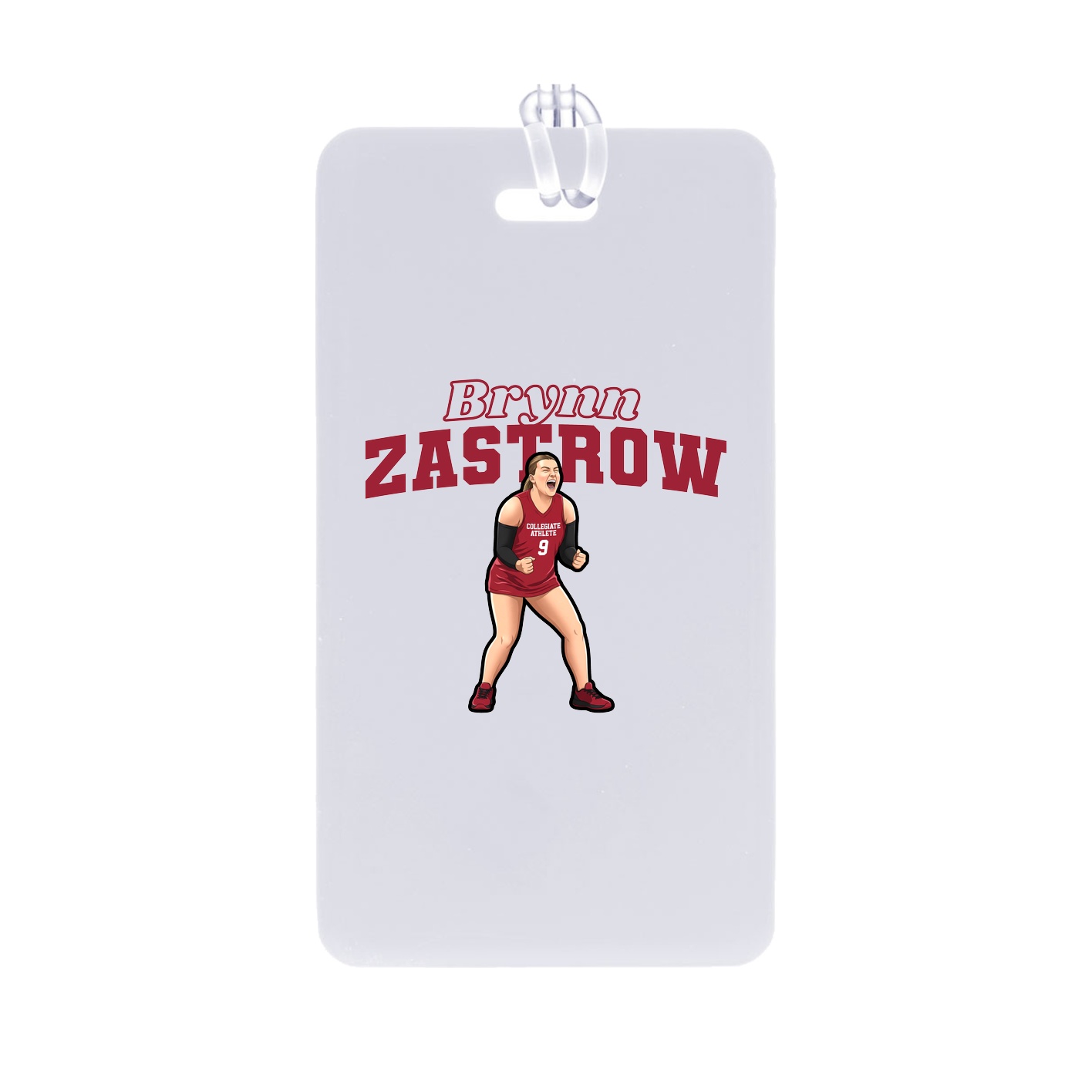 Bag Tag — Name Arch in Classic
