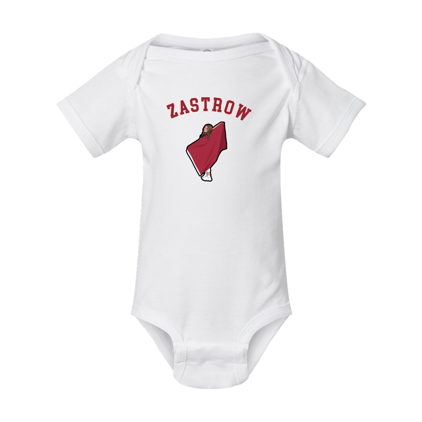 Baby Onesie — Shirsey Arch in White