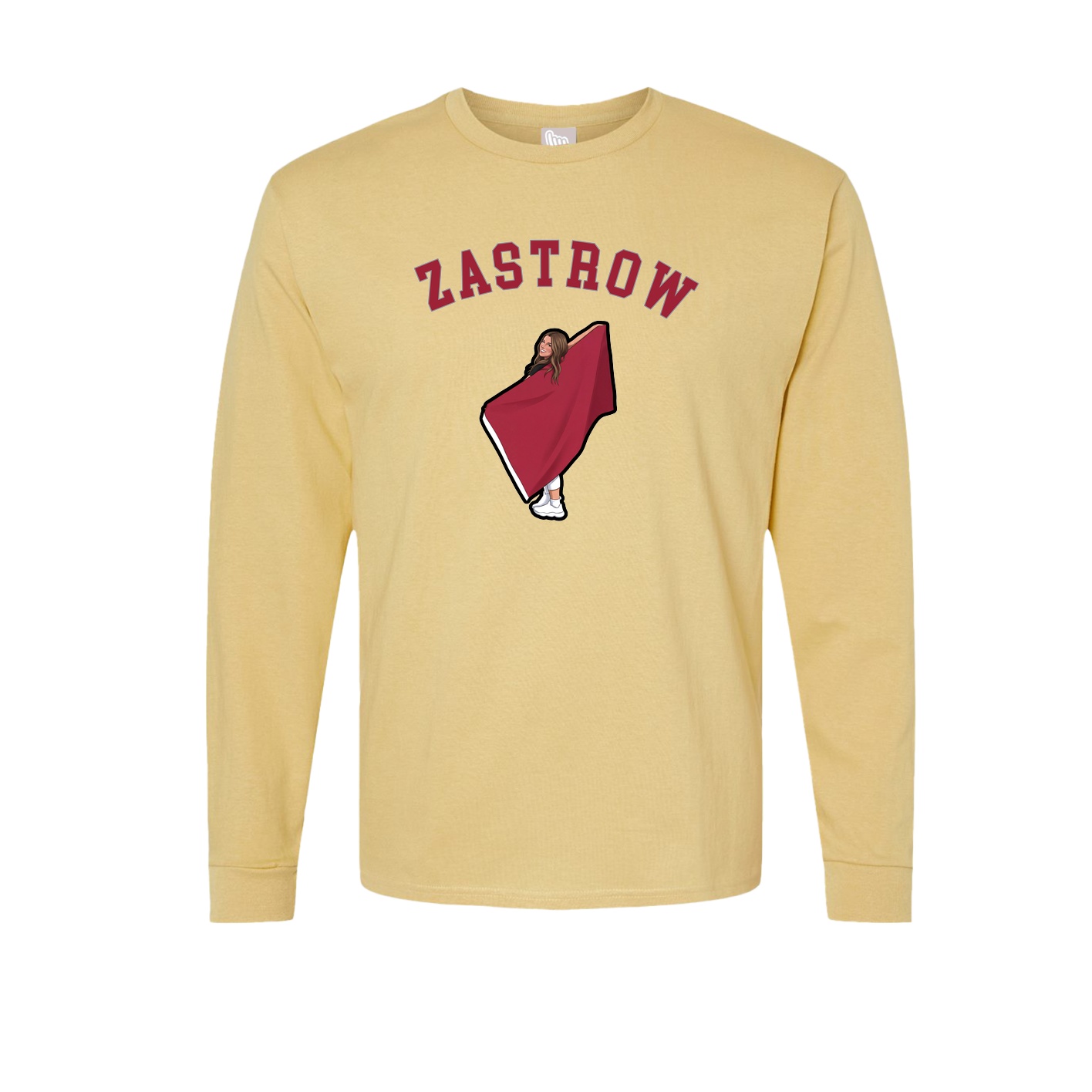 Long Sleeve Tee — Shirsey Arch in Vegas Gold