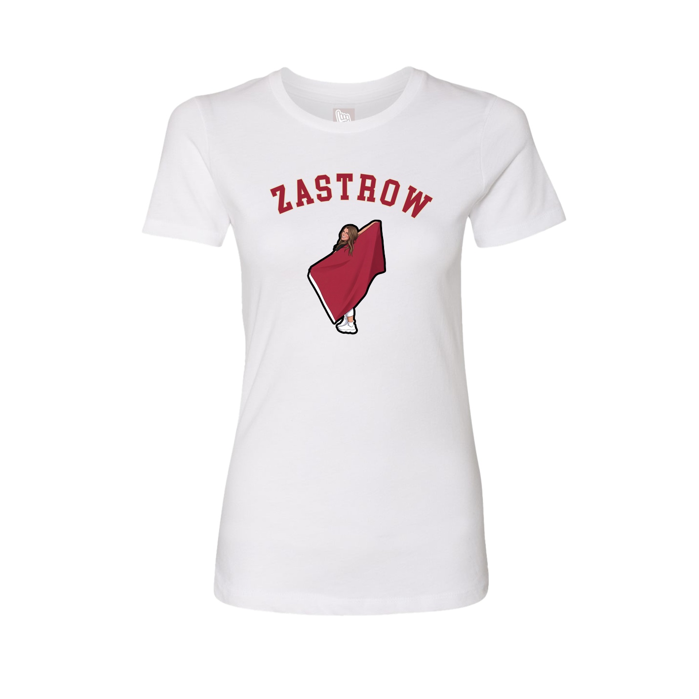 Womens Tee — Shirsey Arch in White