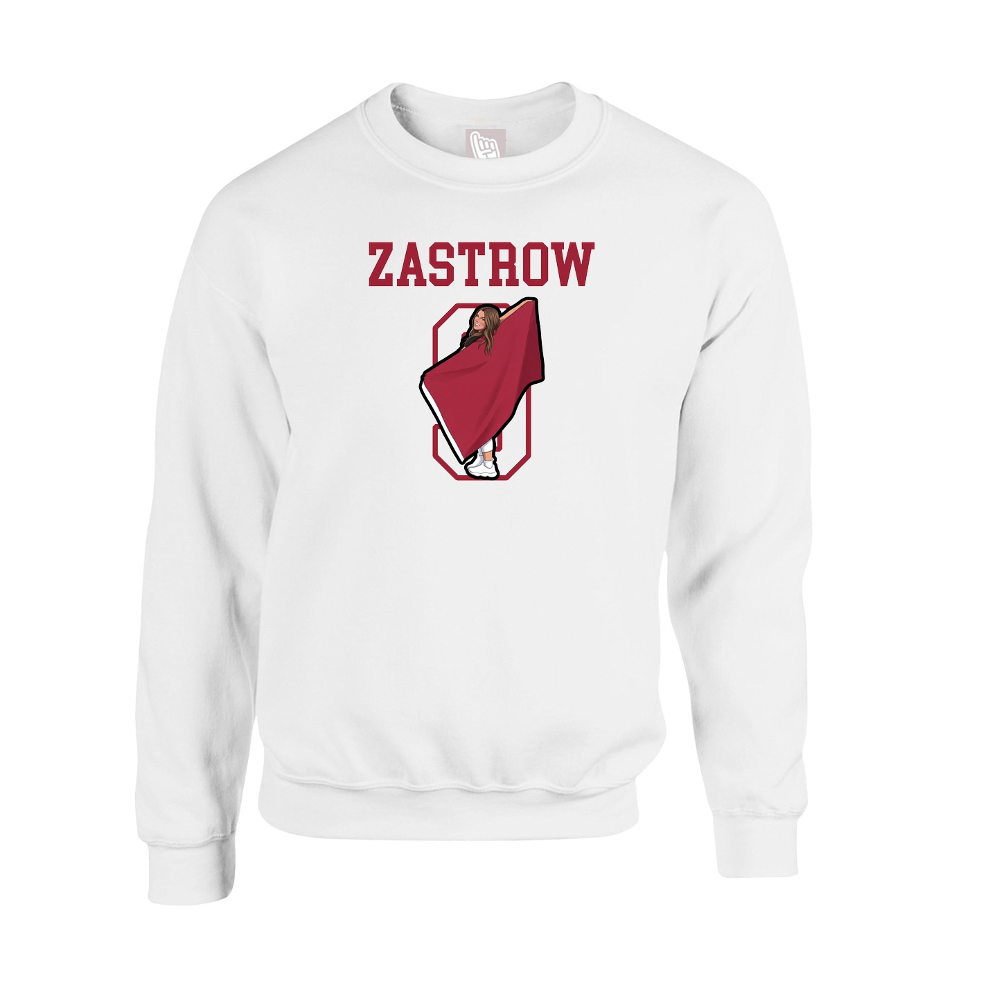 Fleece Crew — Shirsey in White
