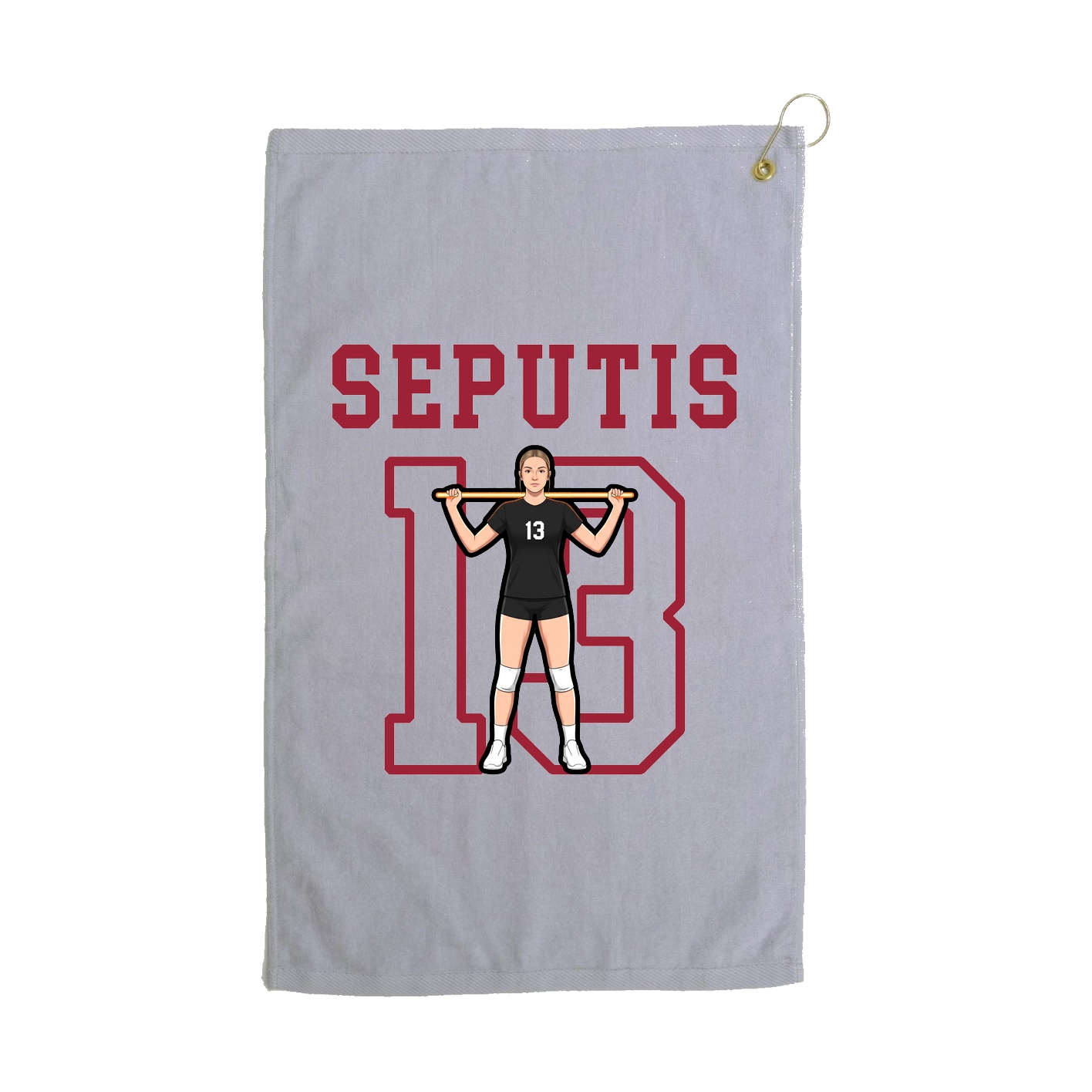Golf Towel — Shirsey in Grey