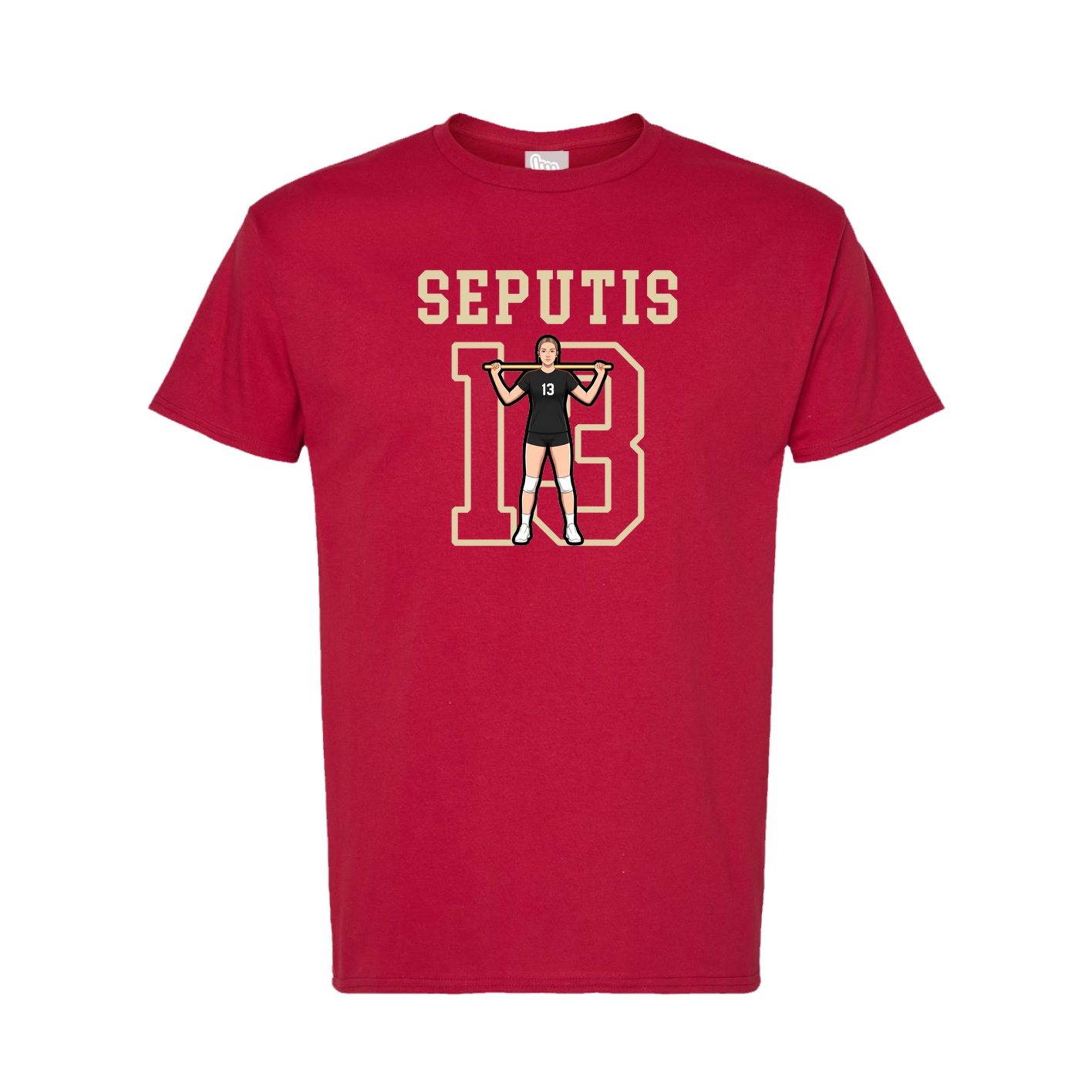 Tee — Shirsey in Crimson