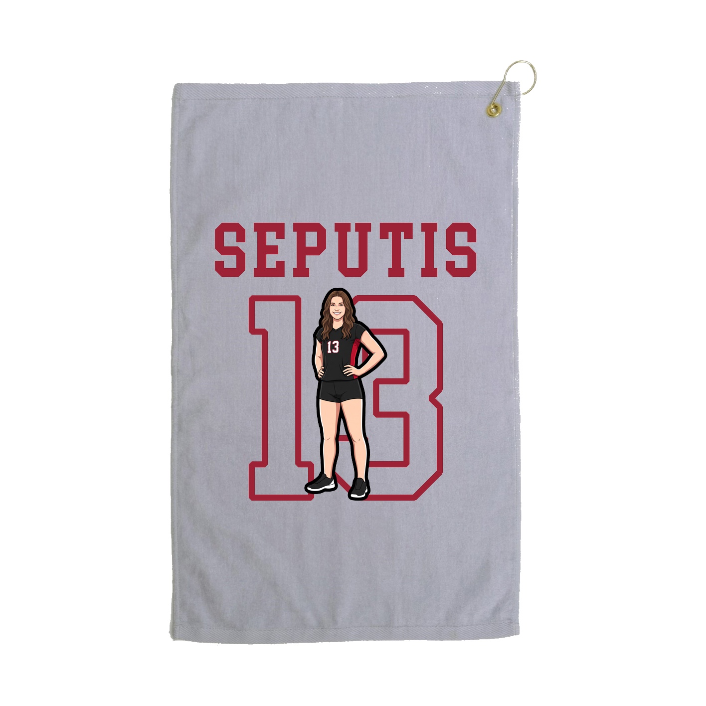 Golf Towel — Shirsey in Grey