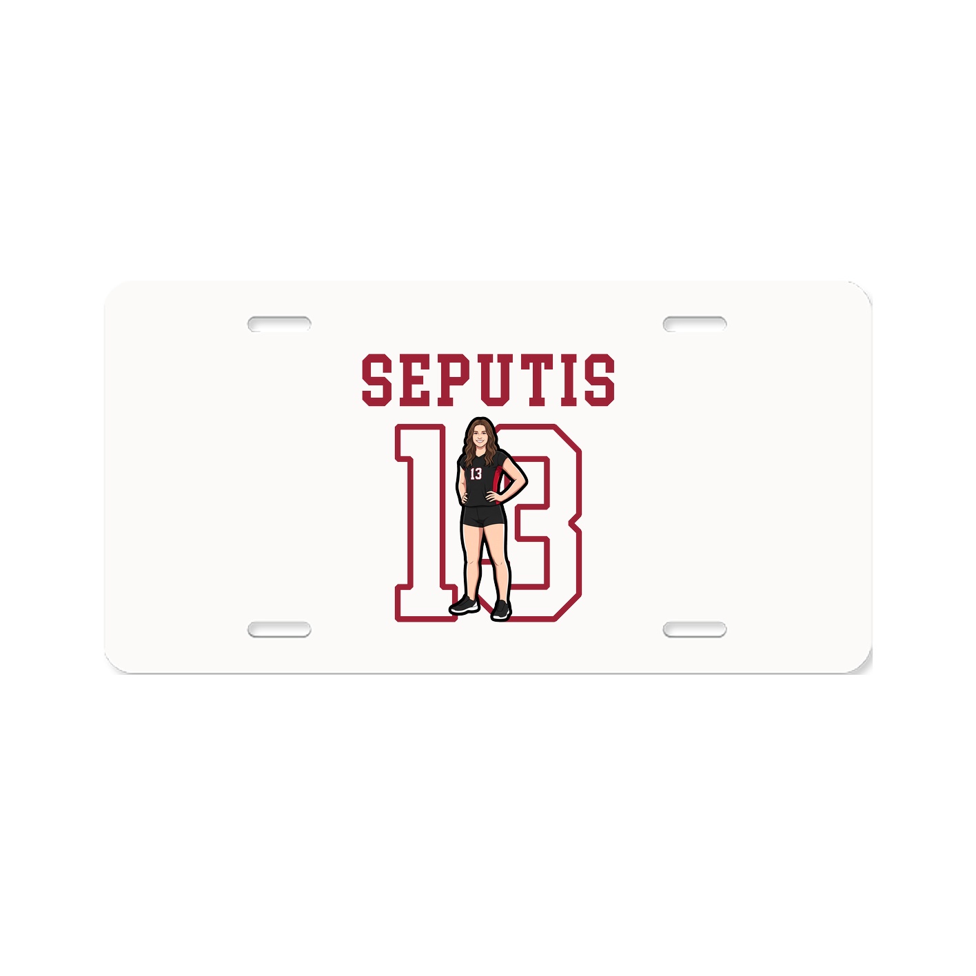 License Plate — Shirsey in Classic