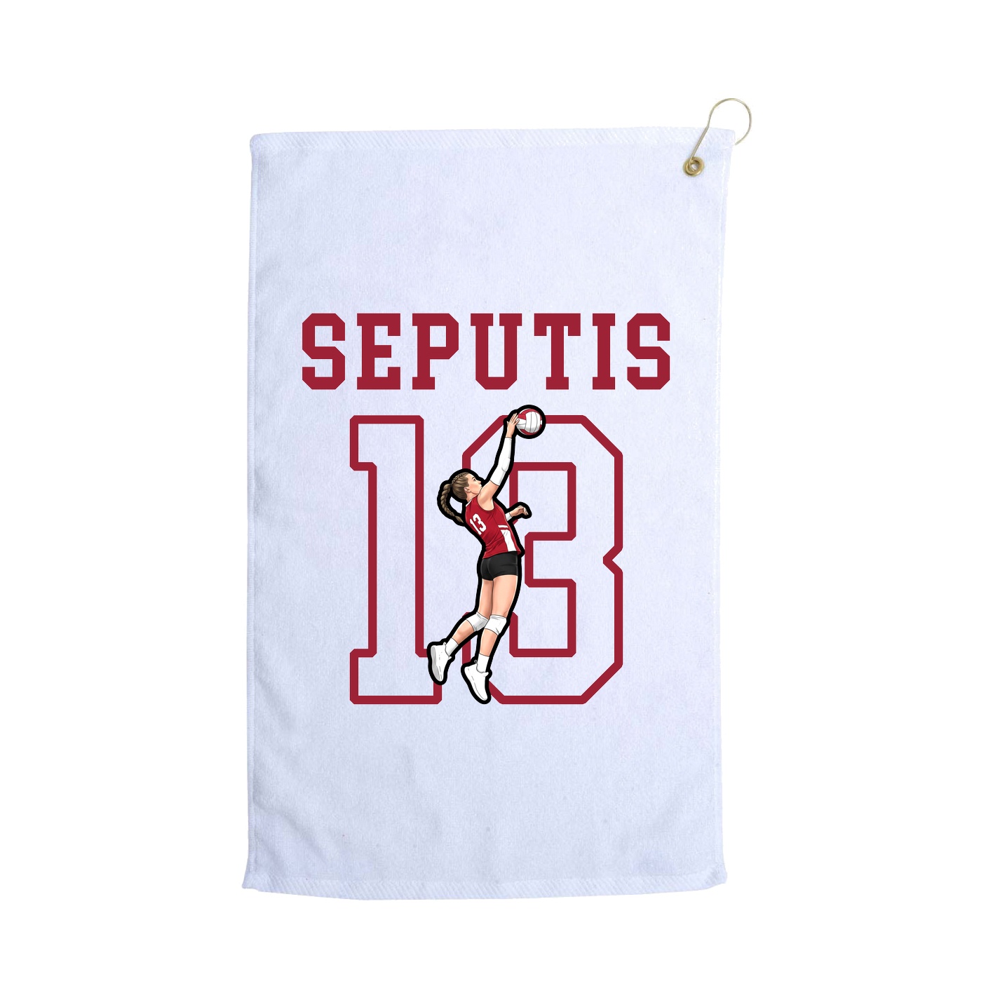 Golf Towel — Shirsey in White