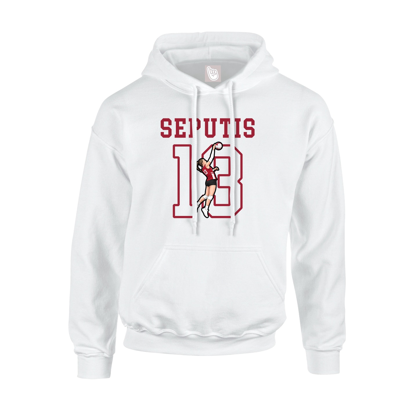 Youth Hoodie — Shirsey in White