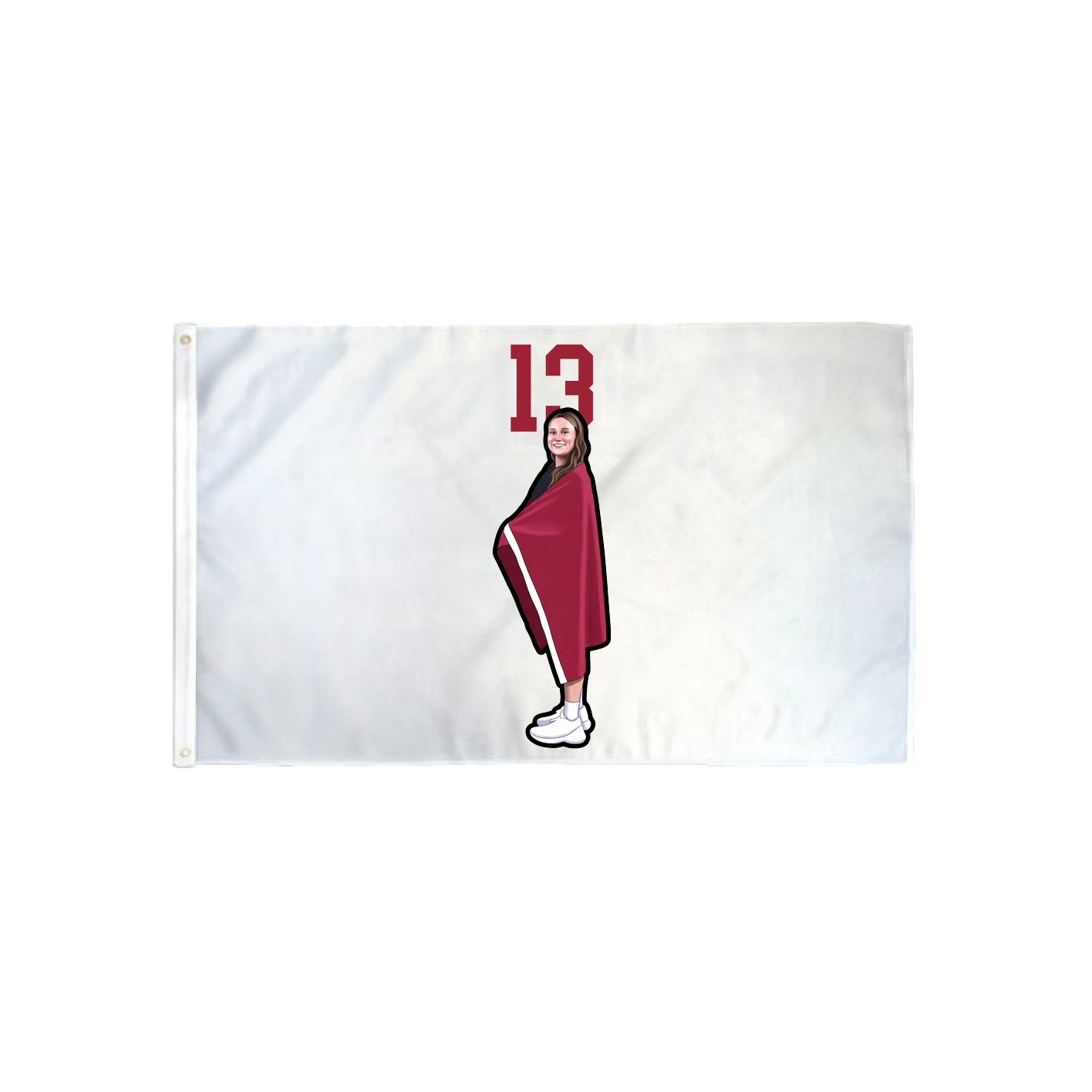 3x5 Flag — Number Top in Classic