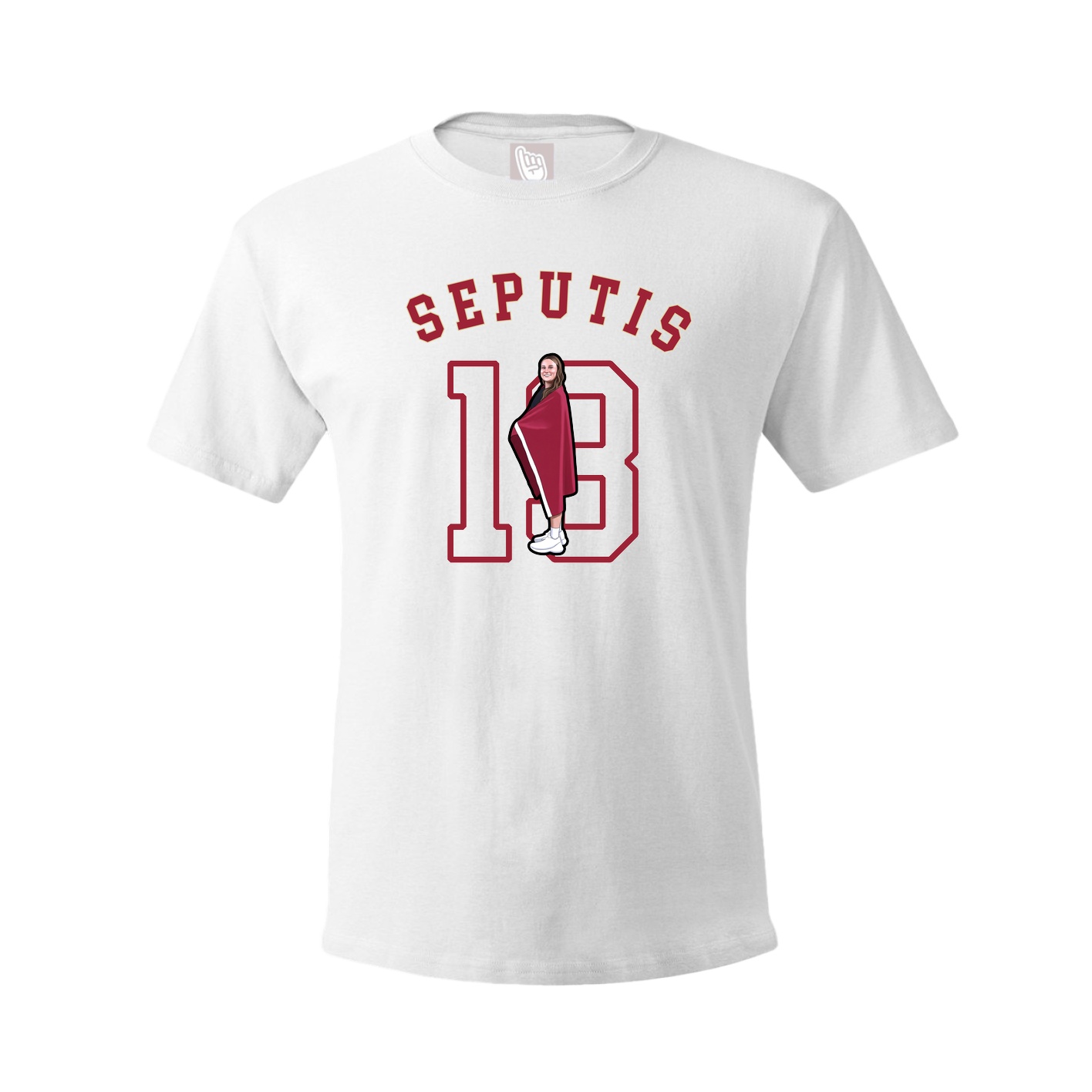 Youth Tee — Shirsey Arch in White