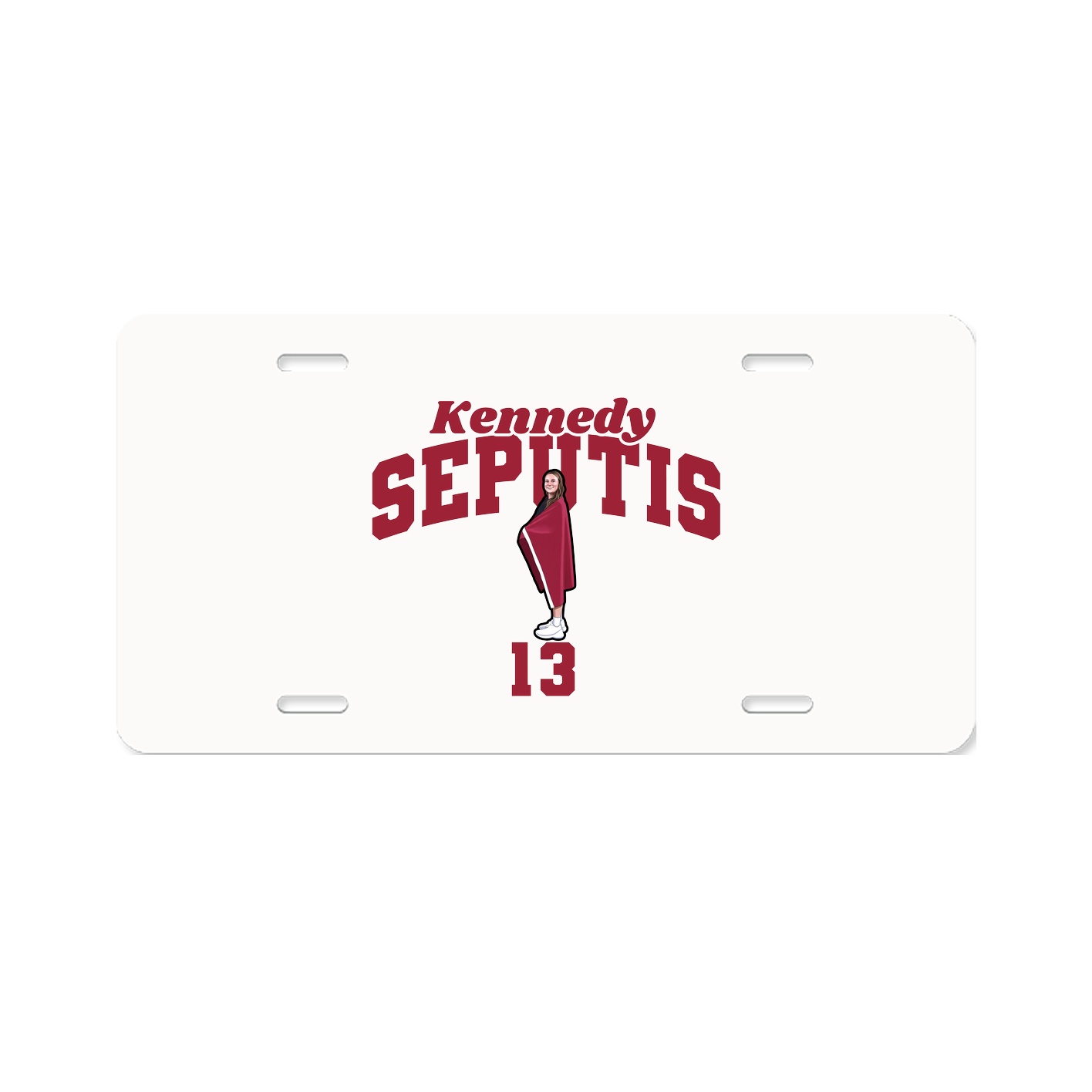 License Plate — Signature Arch in Classic
