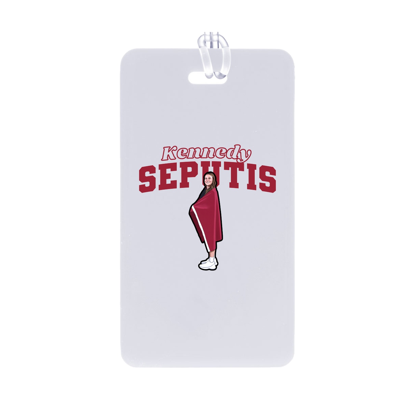 Bag Tag — Name Arch in Classic