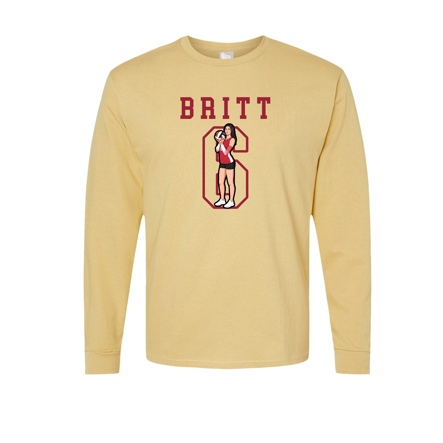 Long Sleeve Tee — Shirsey in Vegas Gold