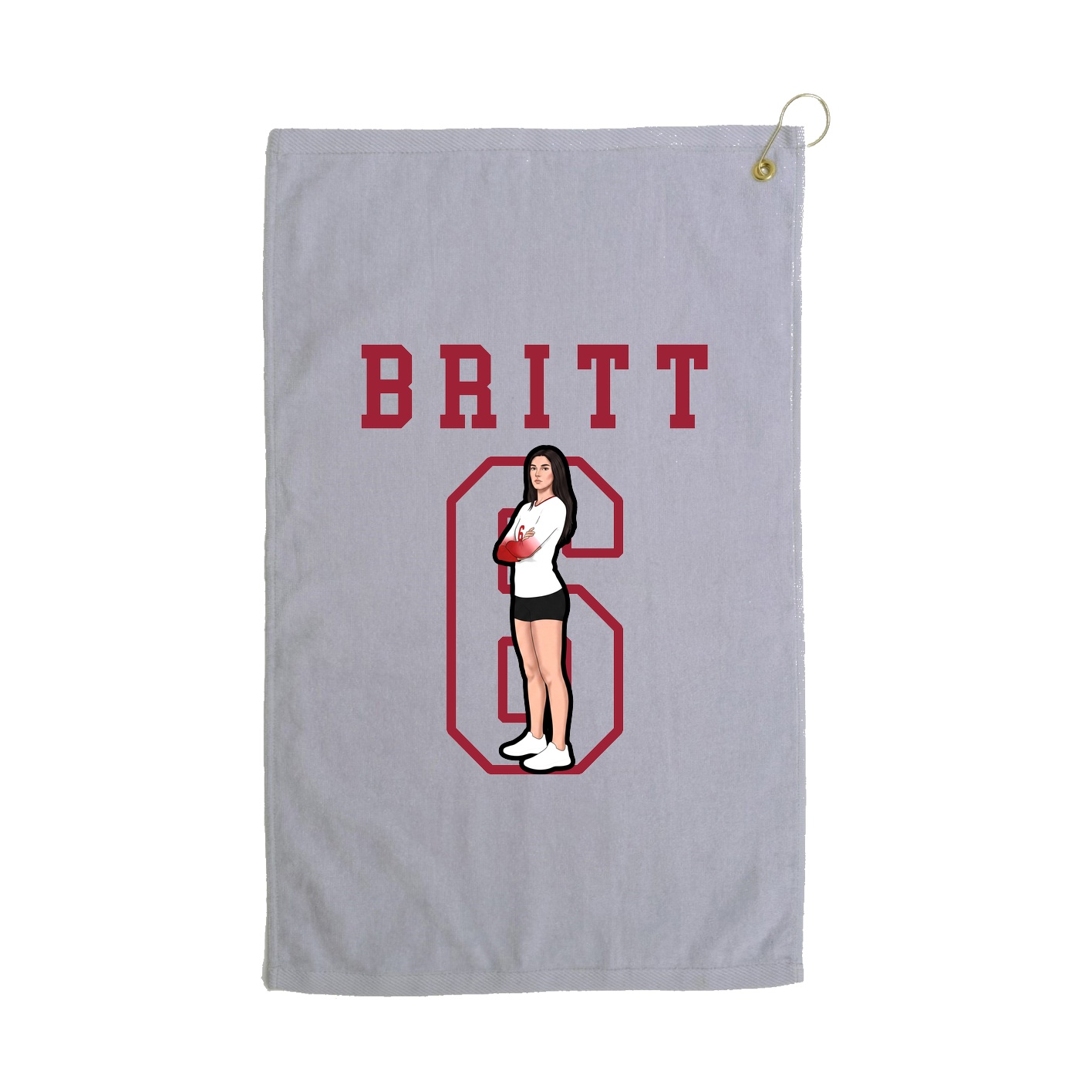 Golf Towel — Shirsey in Grey