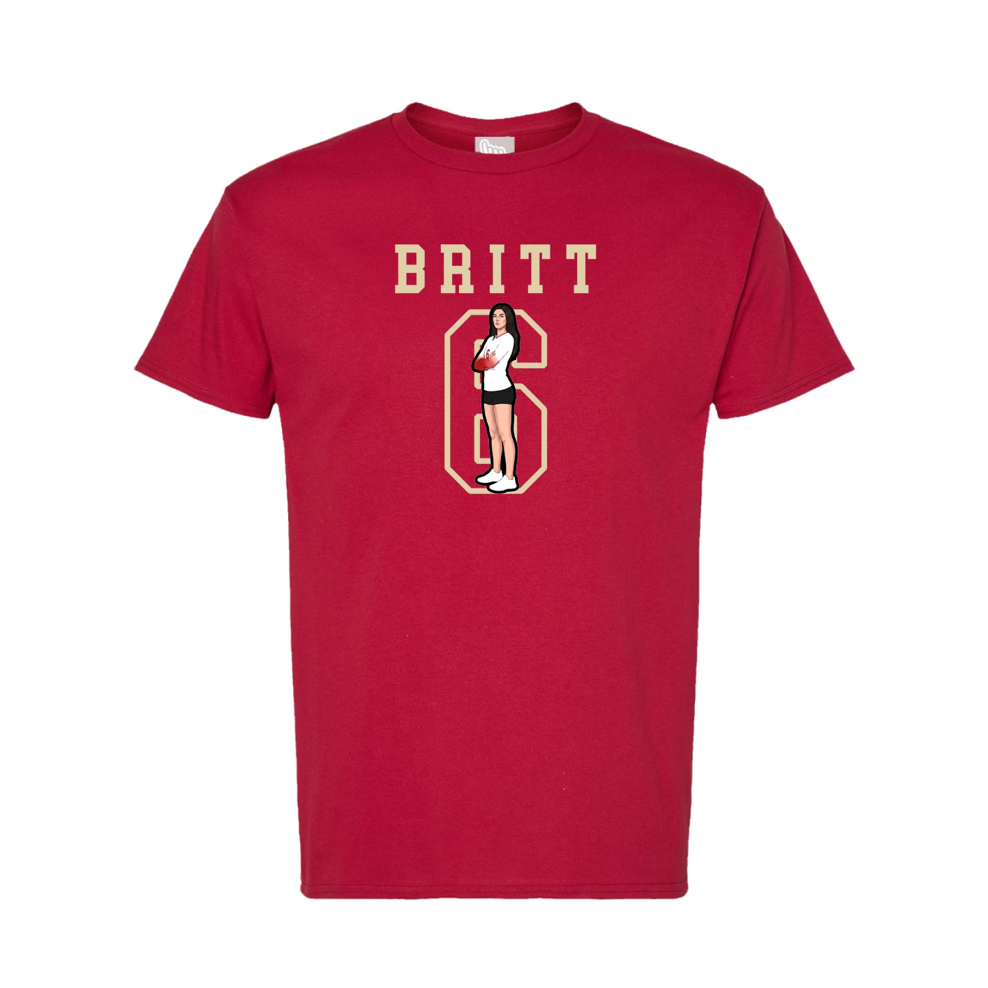 Tee — Shirsey in Crimson