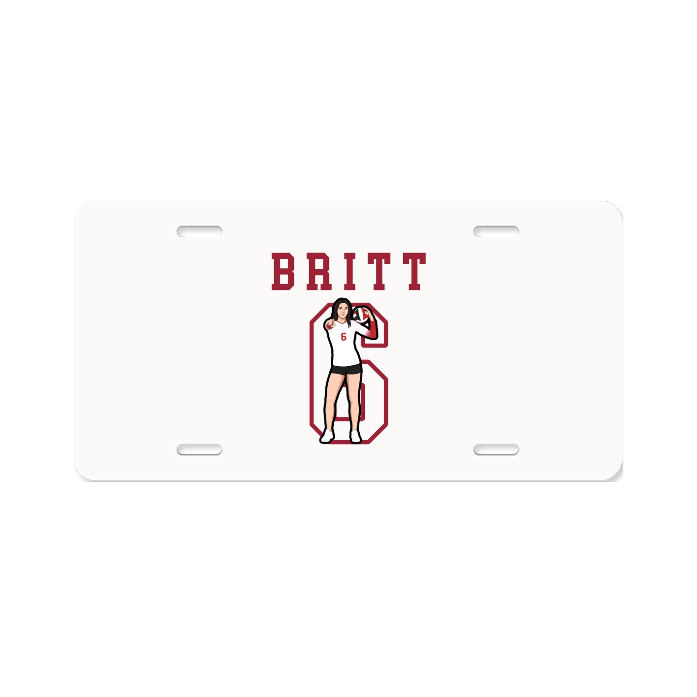License Plate — Shirsey in Classic
