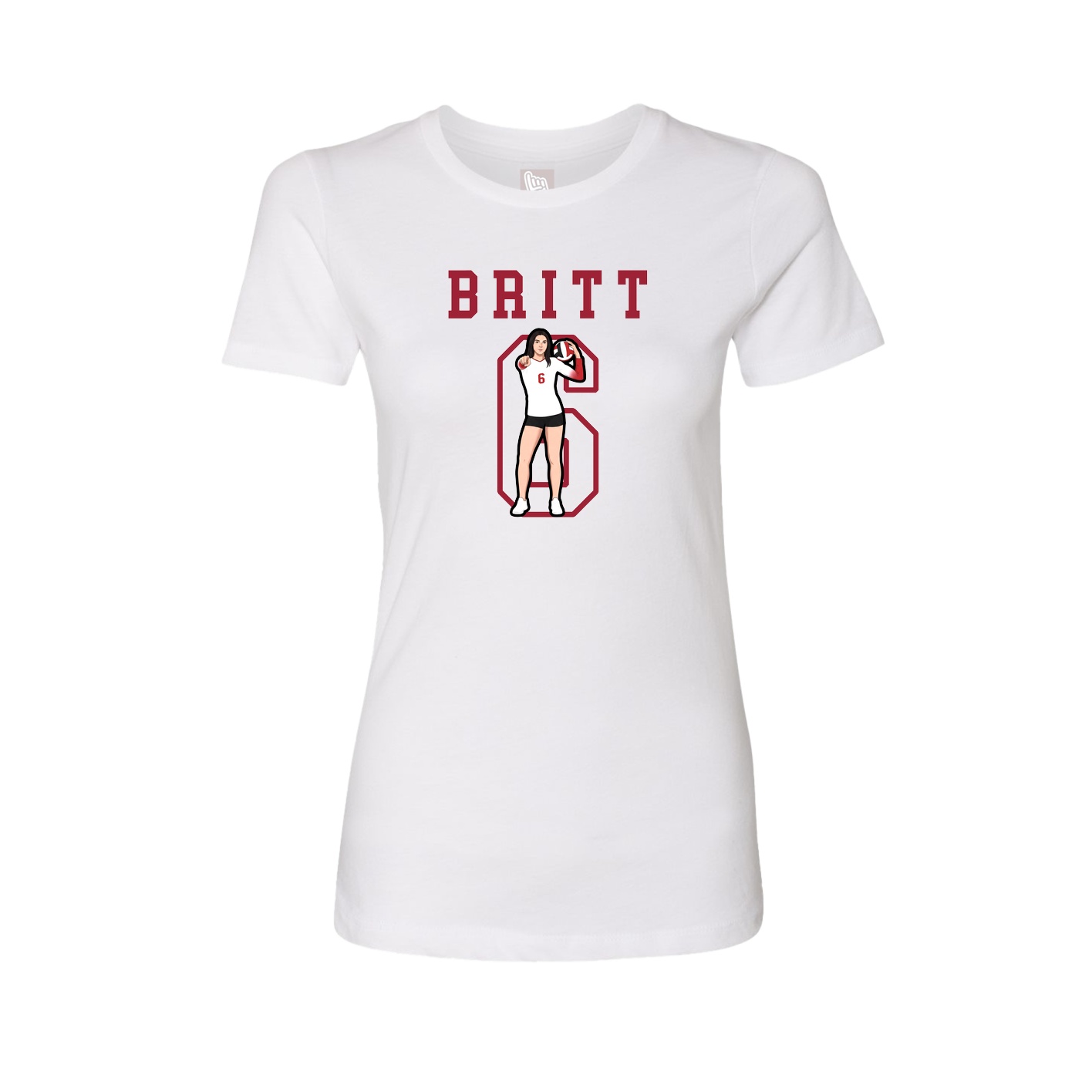 Fitted Women's Tee — Shirsey in White