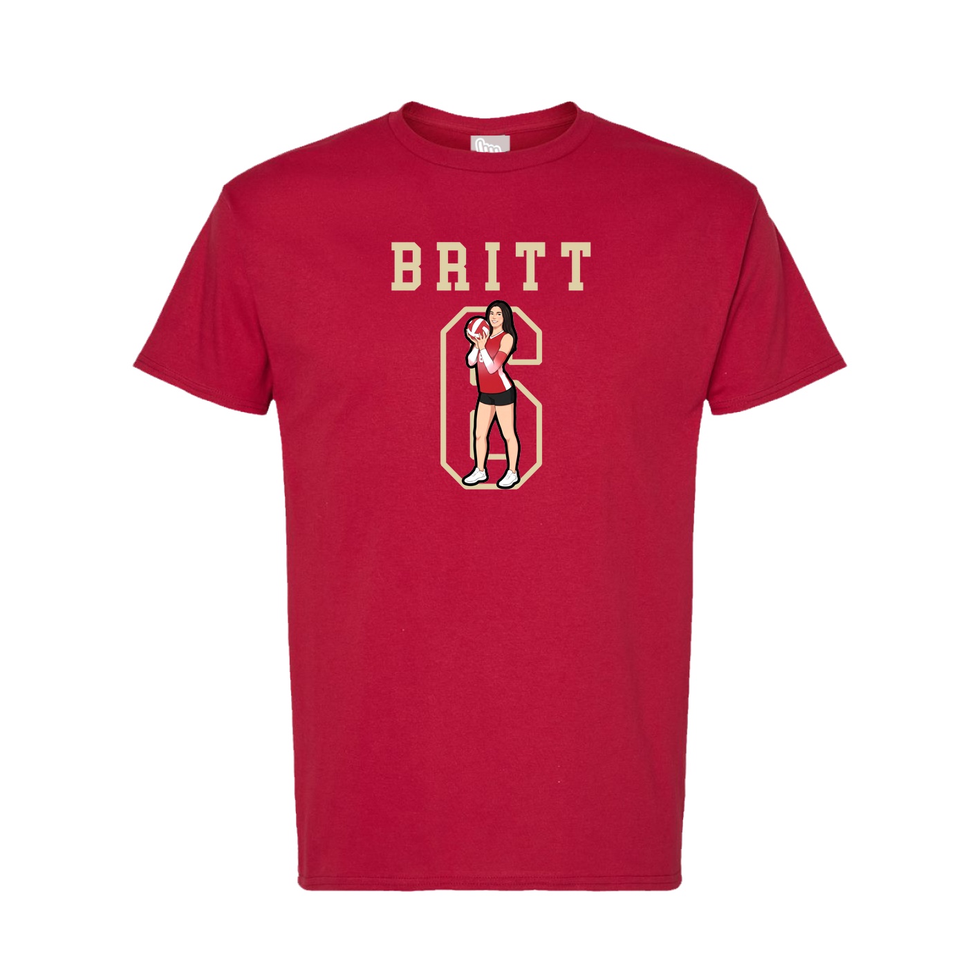 Tee — Shirsey in Crimson