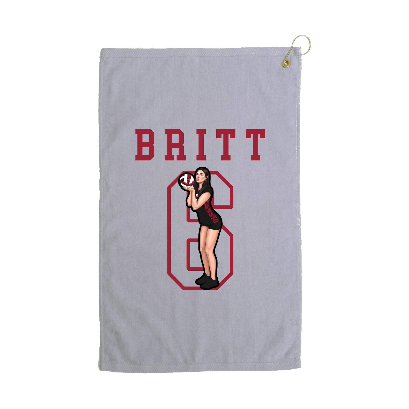 Golf Towel — Shirsey in Grey