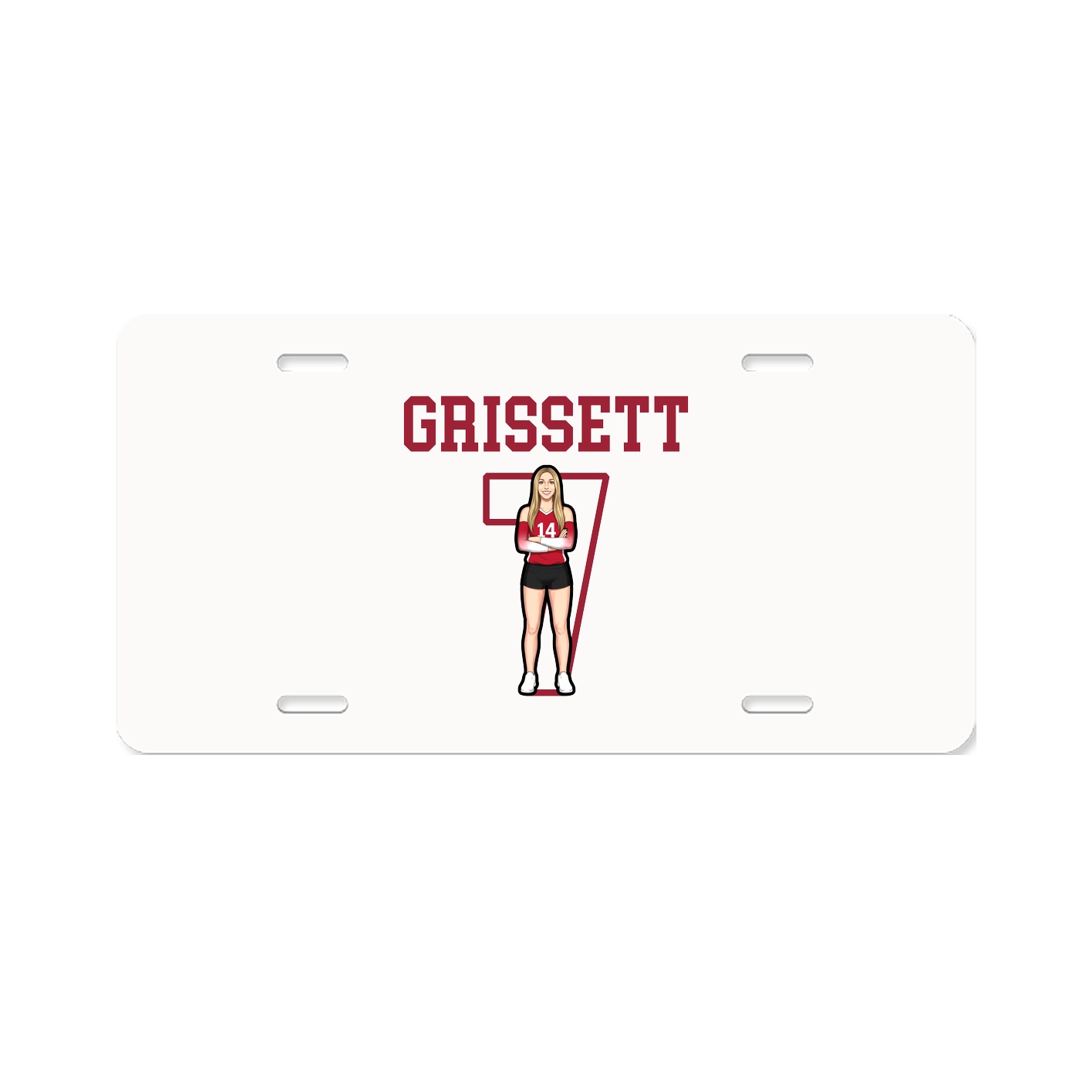 License Plate — Shirsey in Classic