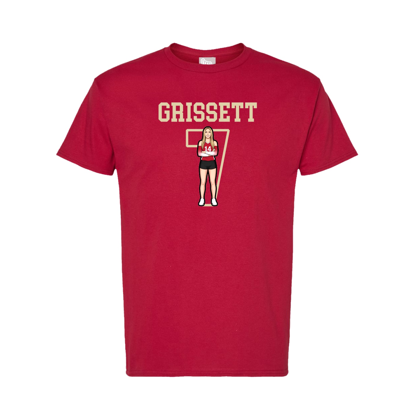 Tee — Shirsey in Crimson