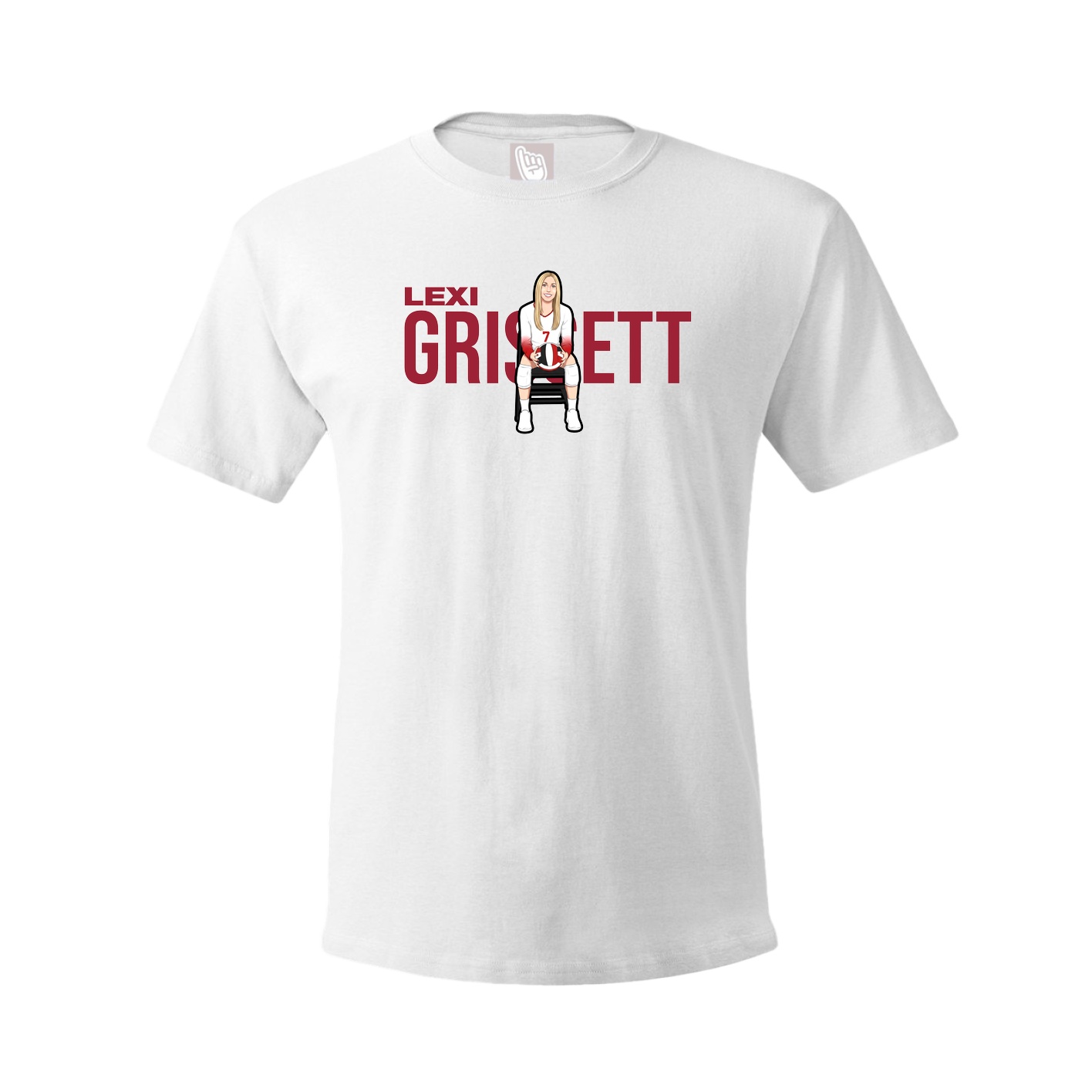 Tee — Player Name in White